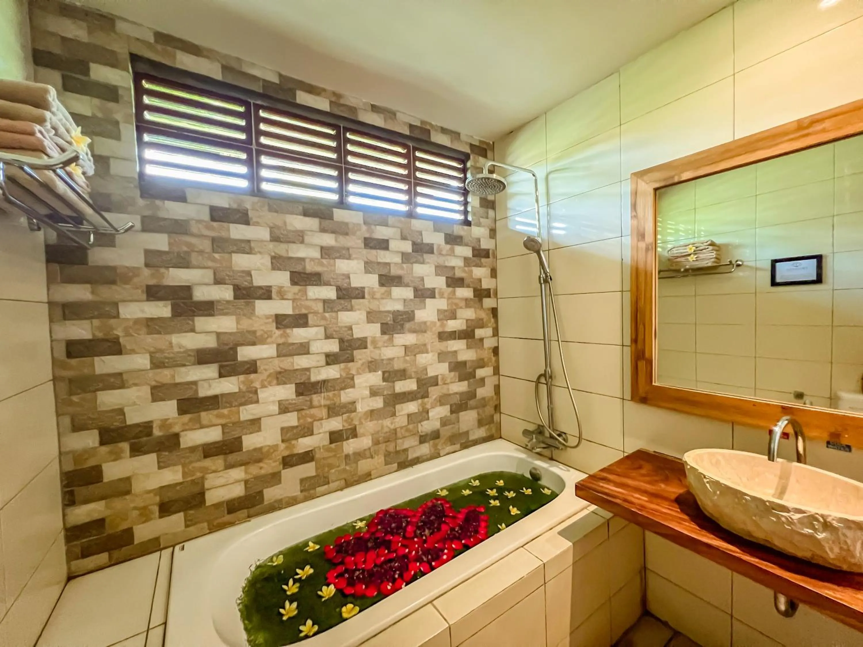 Bathroom in Sarin Ubud Suites by GenuineHost