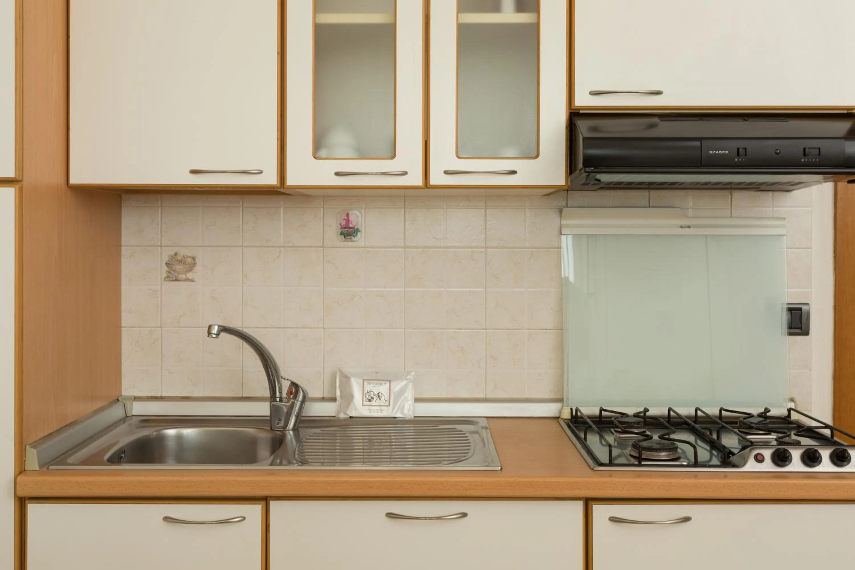 Kitchen or kitchenette in Residence Hotel Piccadilly