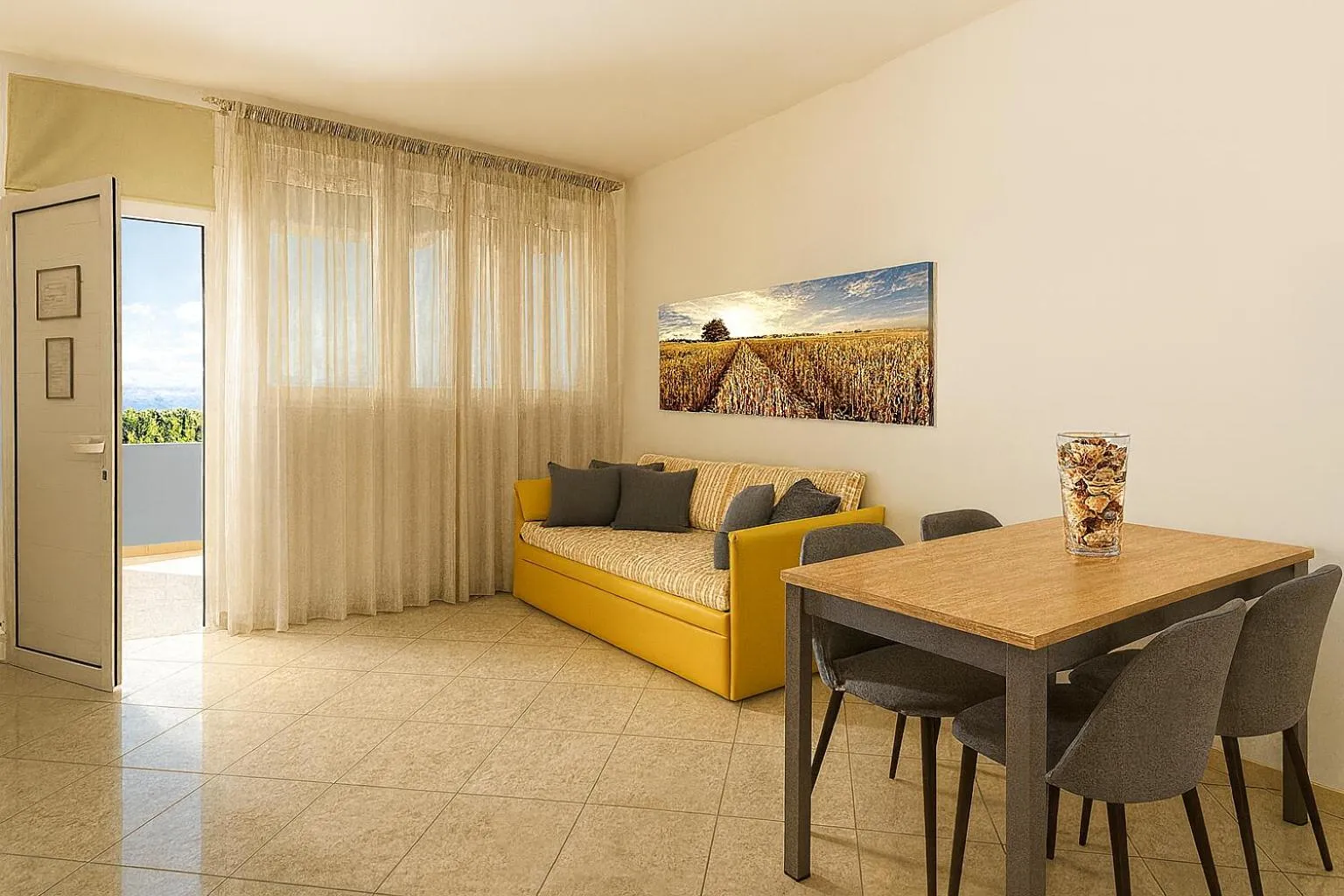 Living room in Residence Hotel Piccadilly