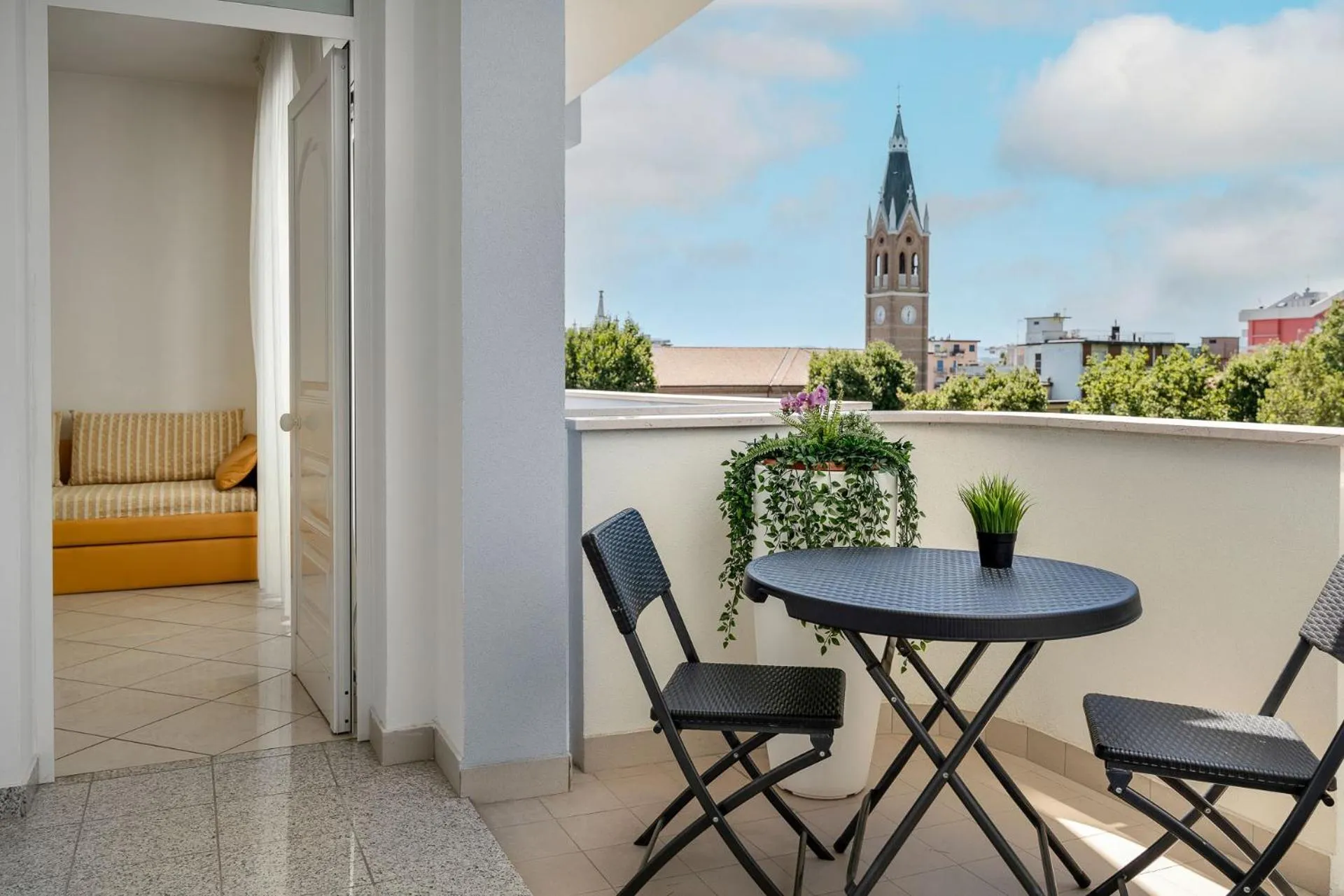 Balcony/Terrace in Residence Hotel Piccadilly