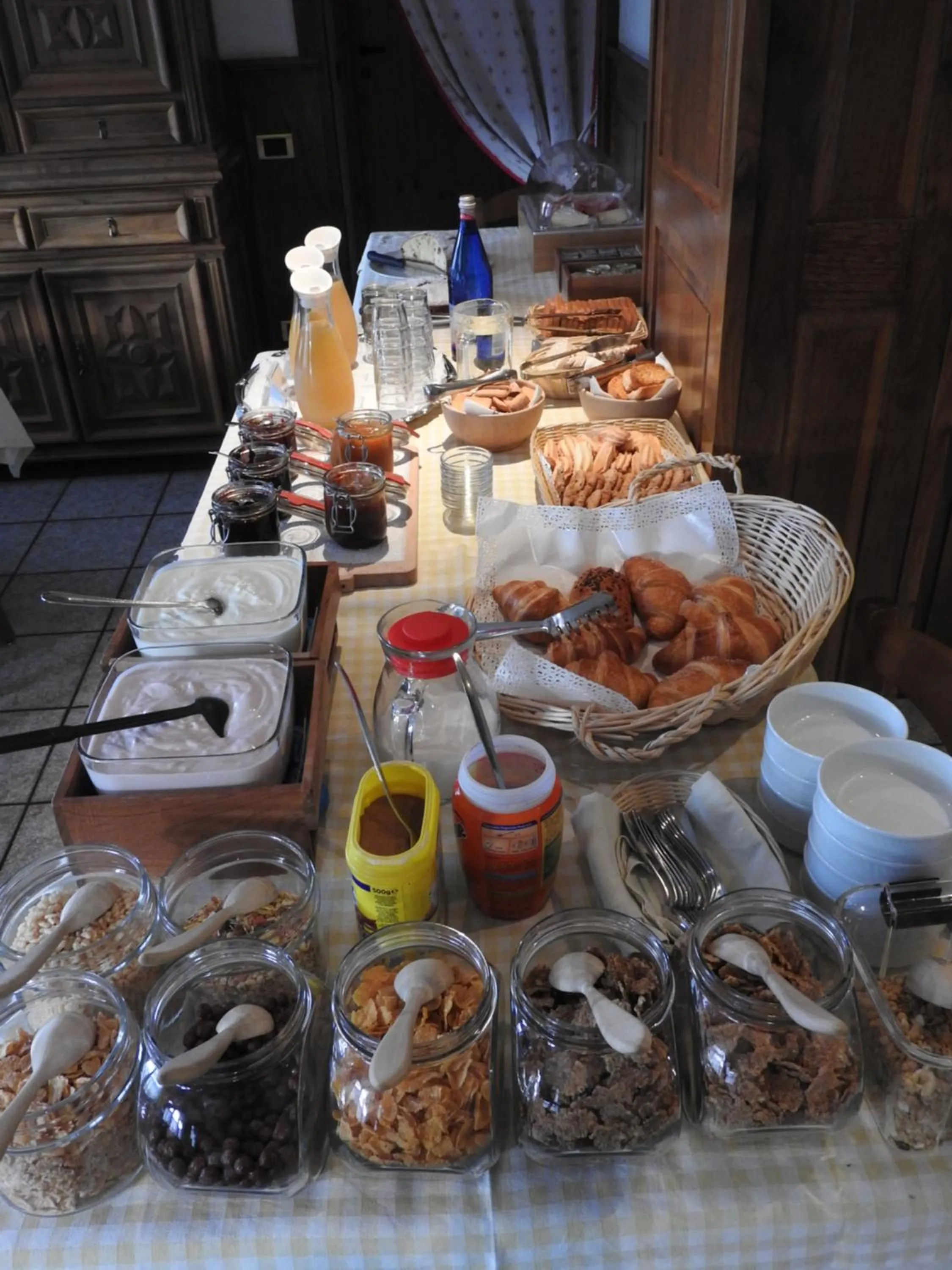 Food close-up in Hotel Le Clocher