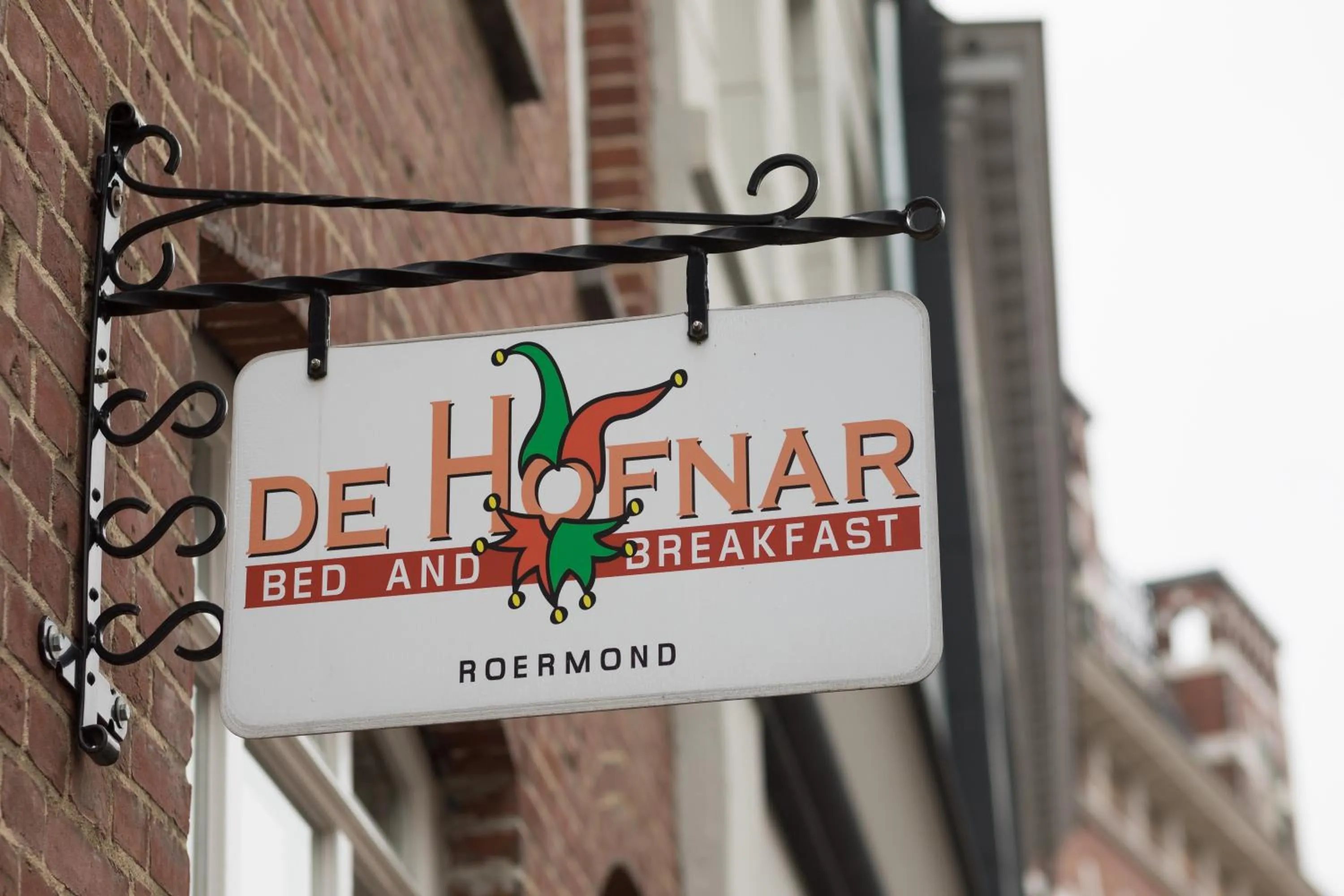 Logo/Certificate/Sign in B&B De Hofnar Roermond