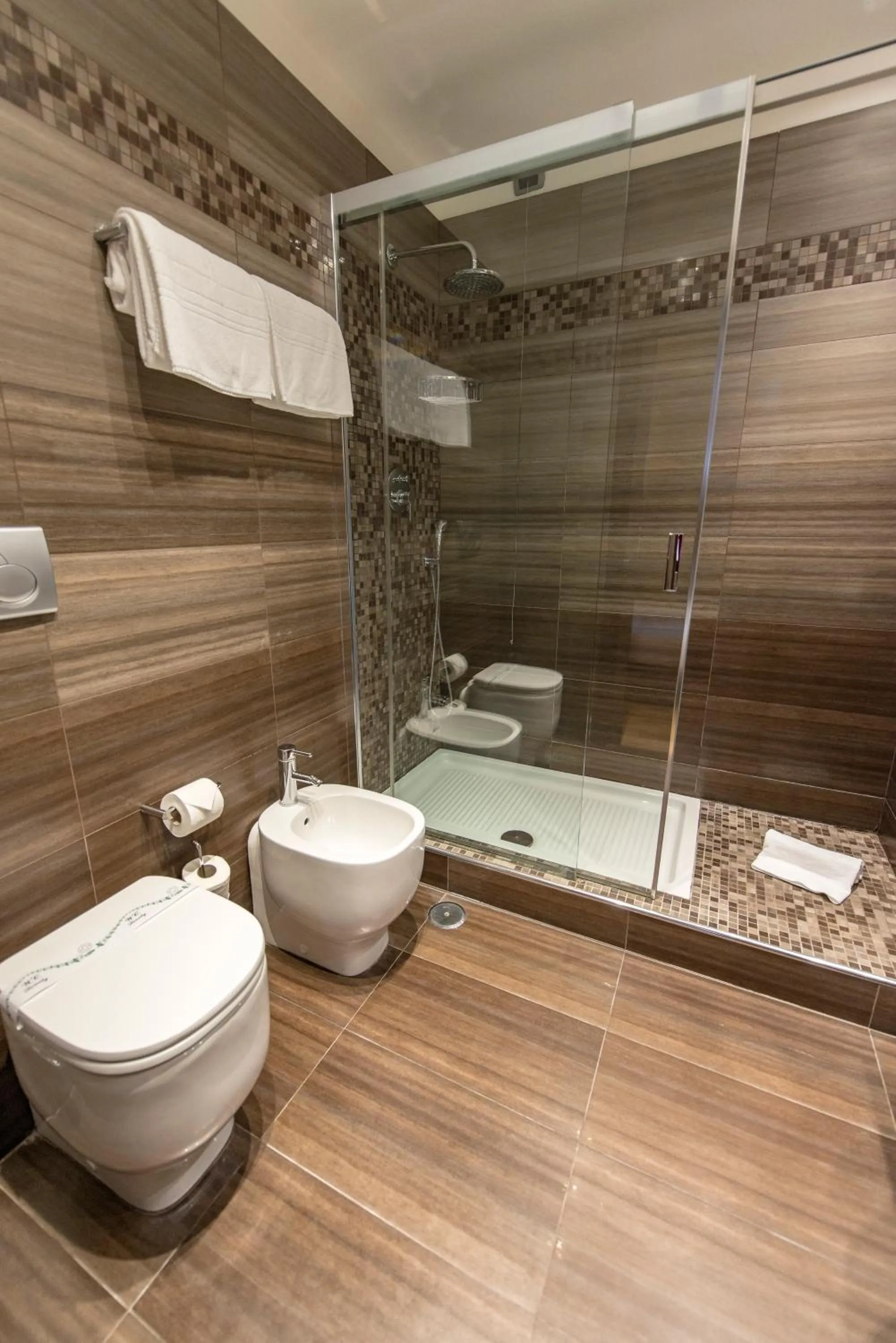 Bathroom in Rome Airport Hotel Fiumicino