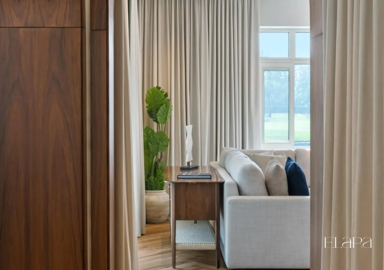 Living room in Elara & Golf Villas - curated by Park Hyatt Dubai