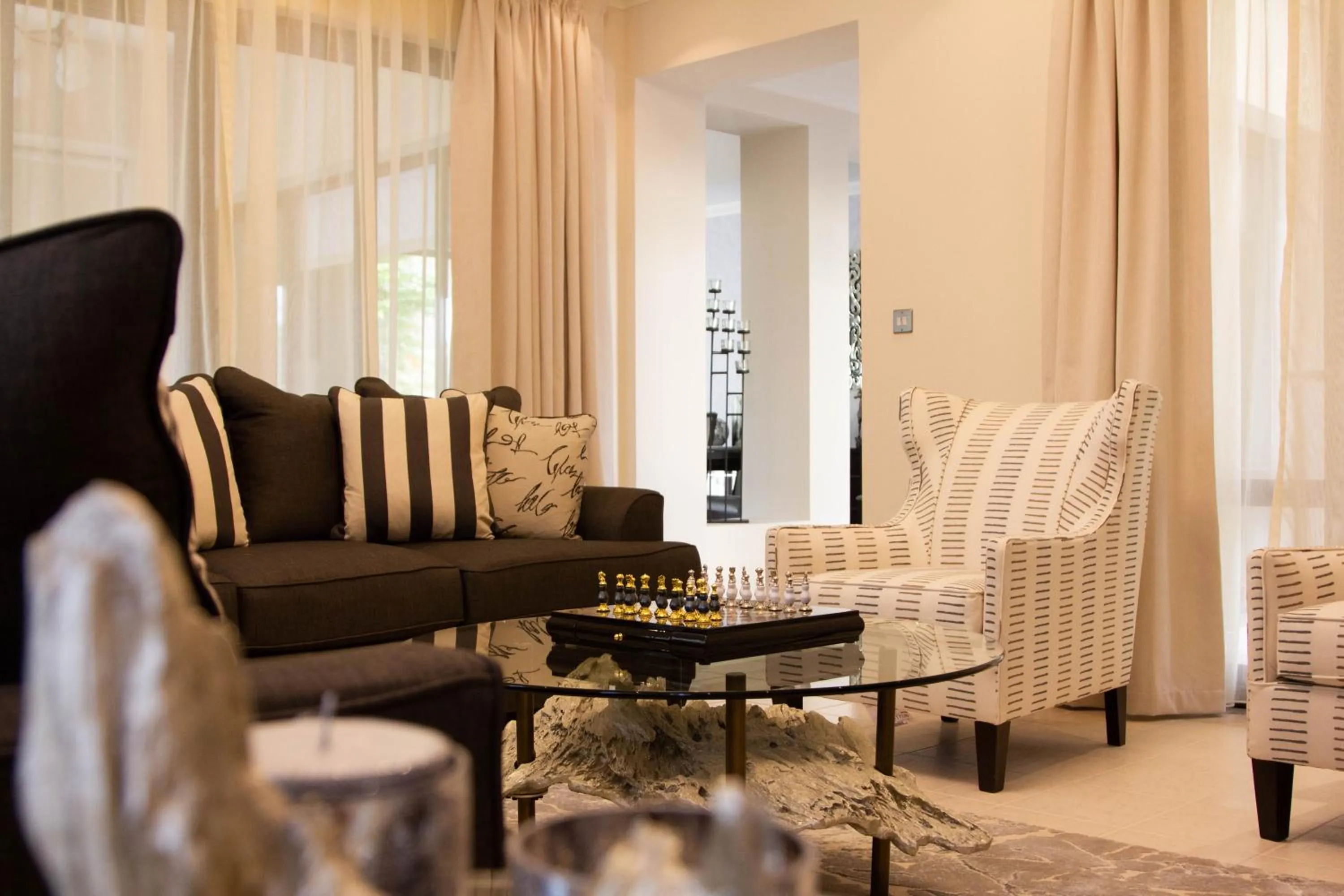 Living room in Elara & Golf Villas - curated by Park Hyatt Dubai