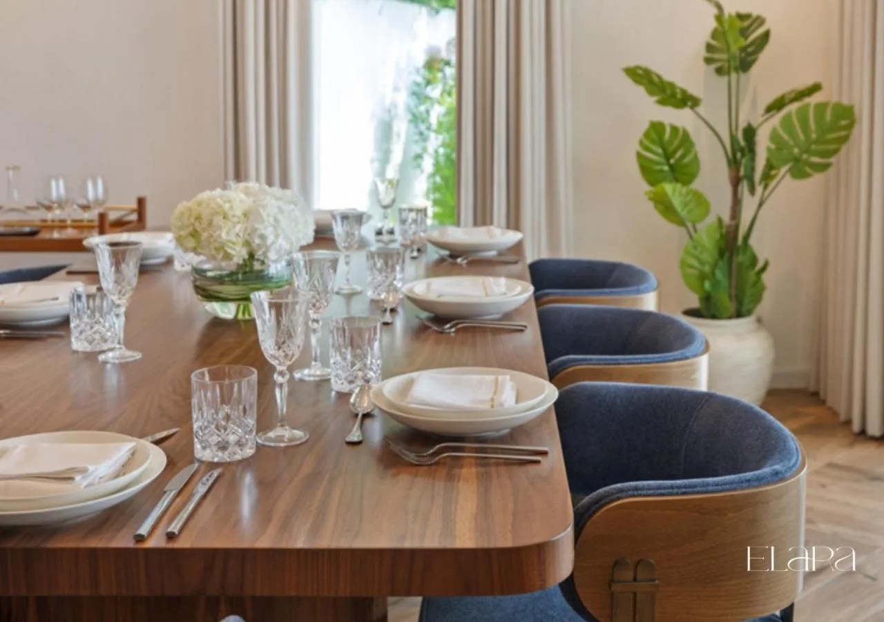 Dining area in Elara & Golf Villas - curated by Park Hyatt Dubai