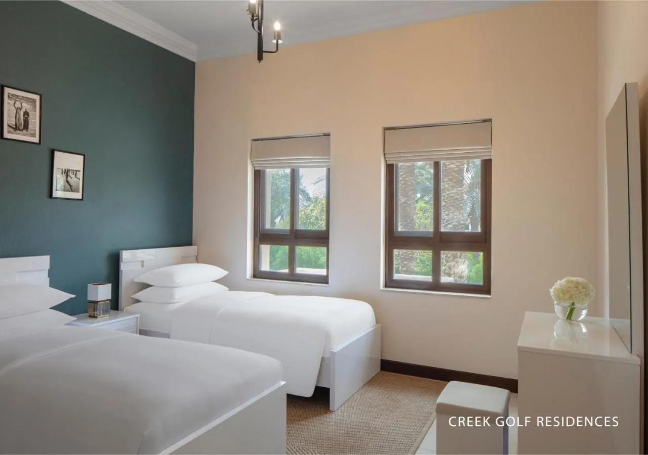 Bedroom, Bed in Elara & Golf Villas - curated by Park Hyatt Dubai