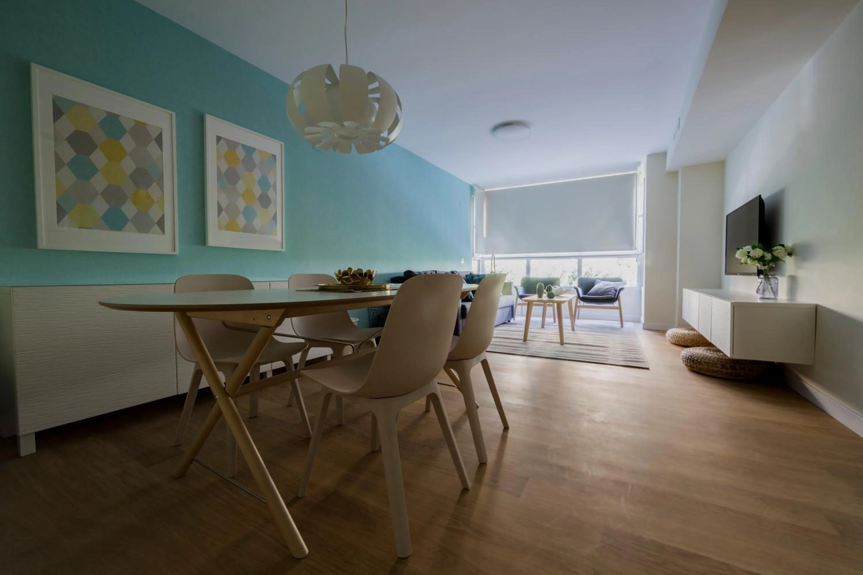 Living room in HQ Rooms Apartments San Vicente