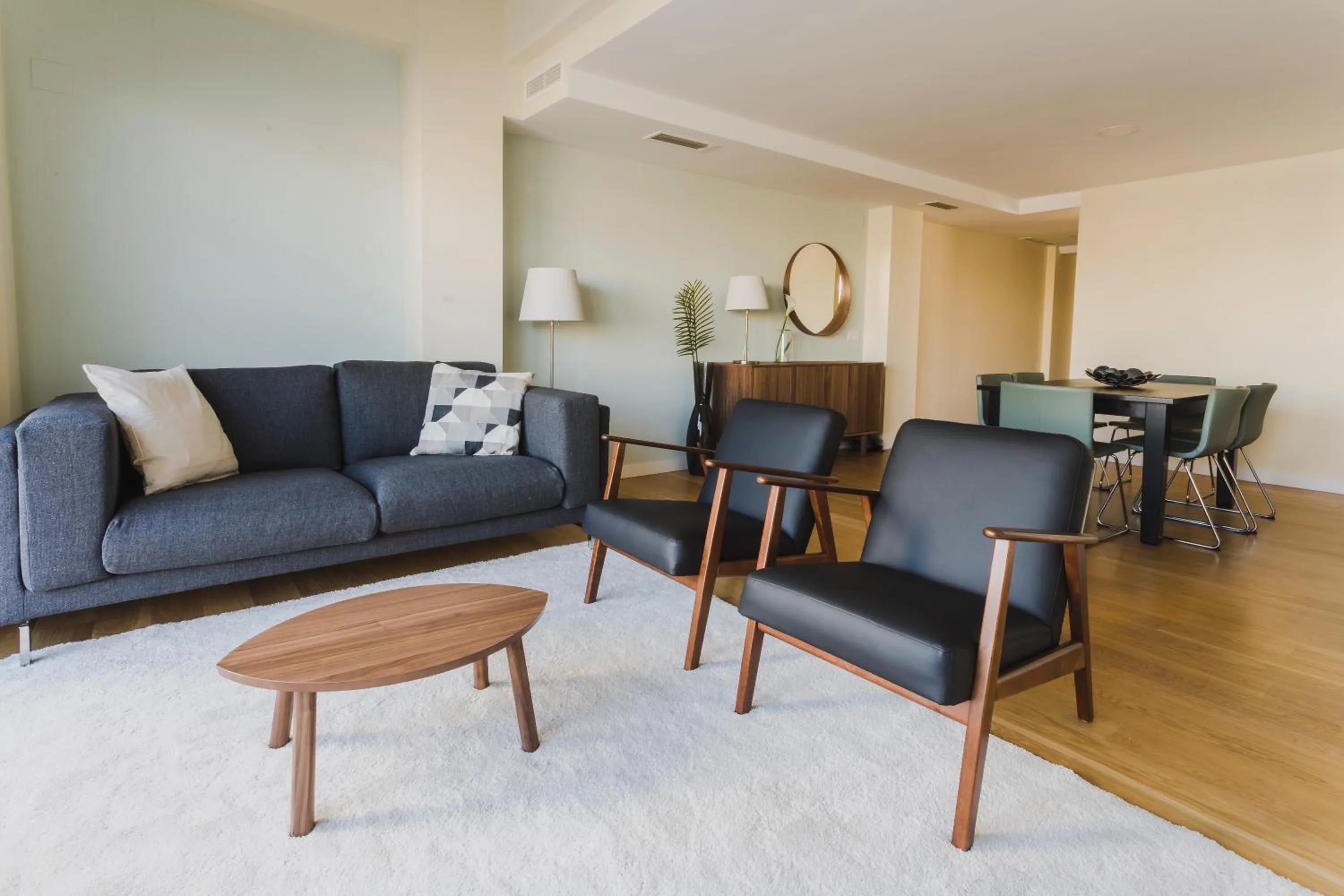 Living room in HQ Rooms Apartments San Vicente