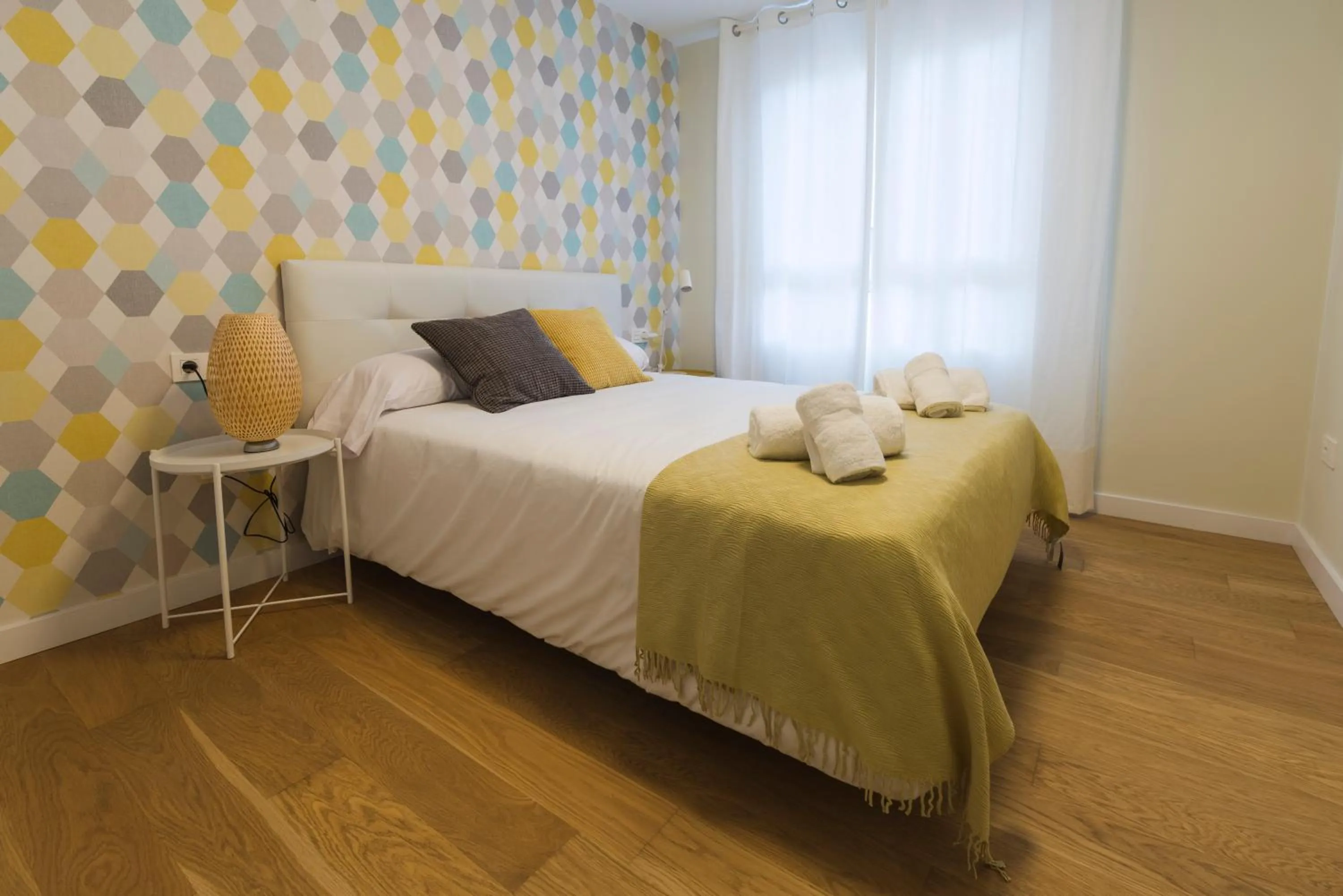 Bed in HQ Rooms Apartments San Vicente