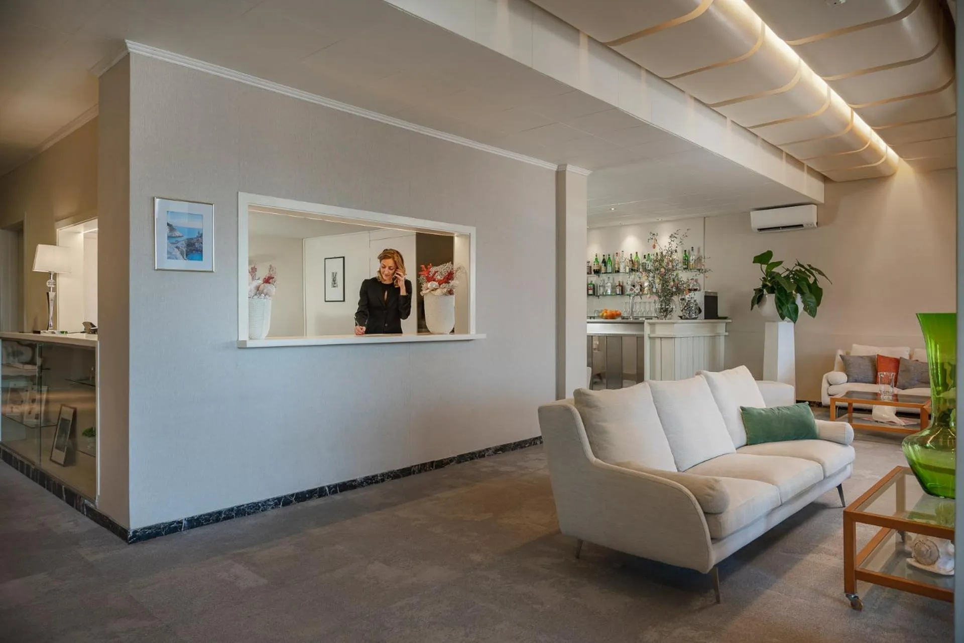 Lobby or reception in Europa Grand Hotel