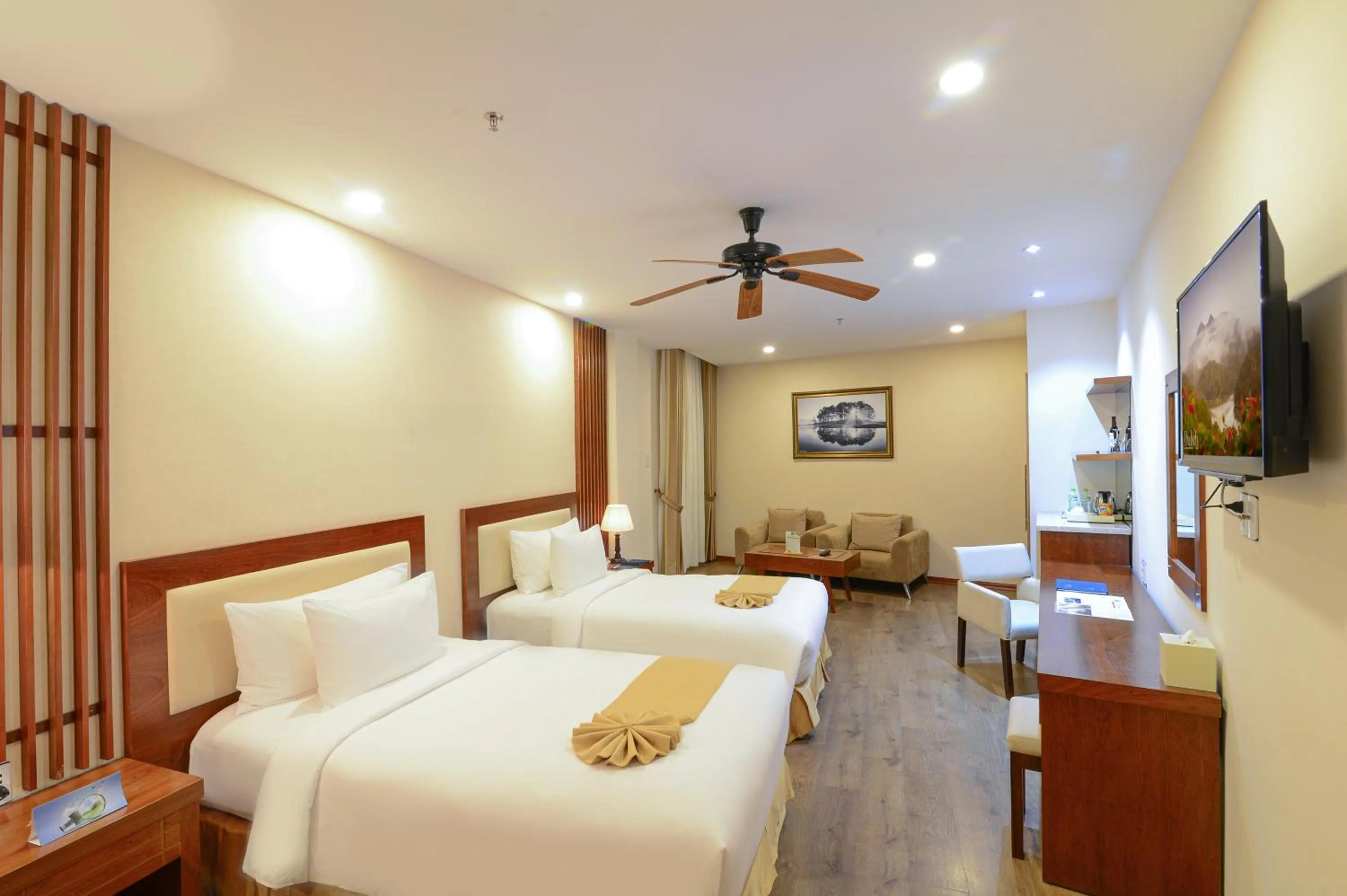 Bed in Ladalat Hotel