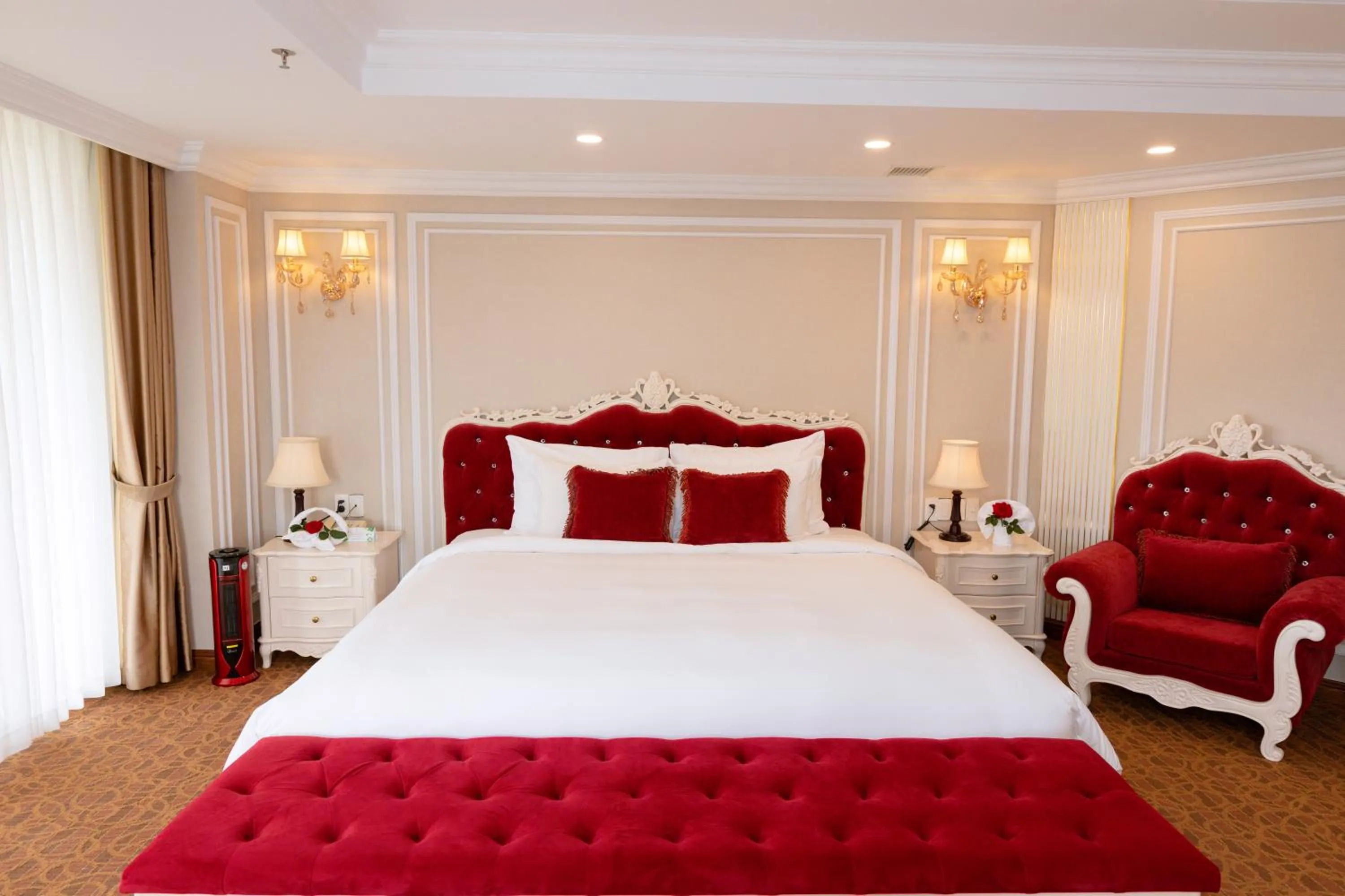 Bed in Ladalat Hotel