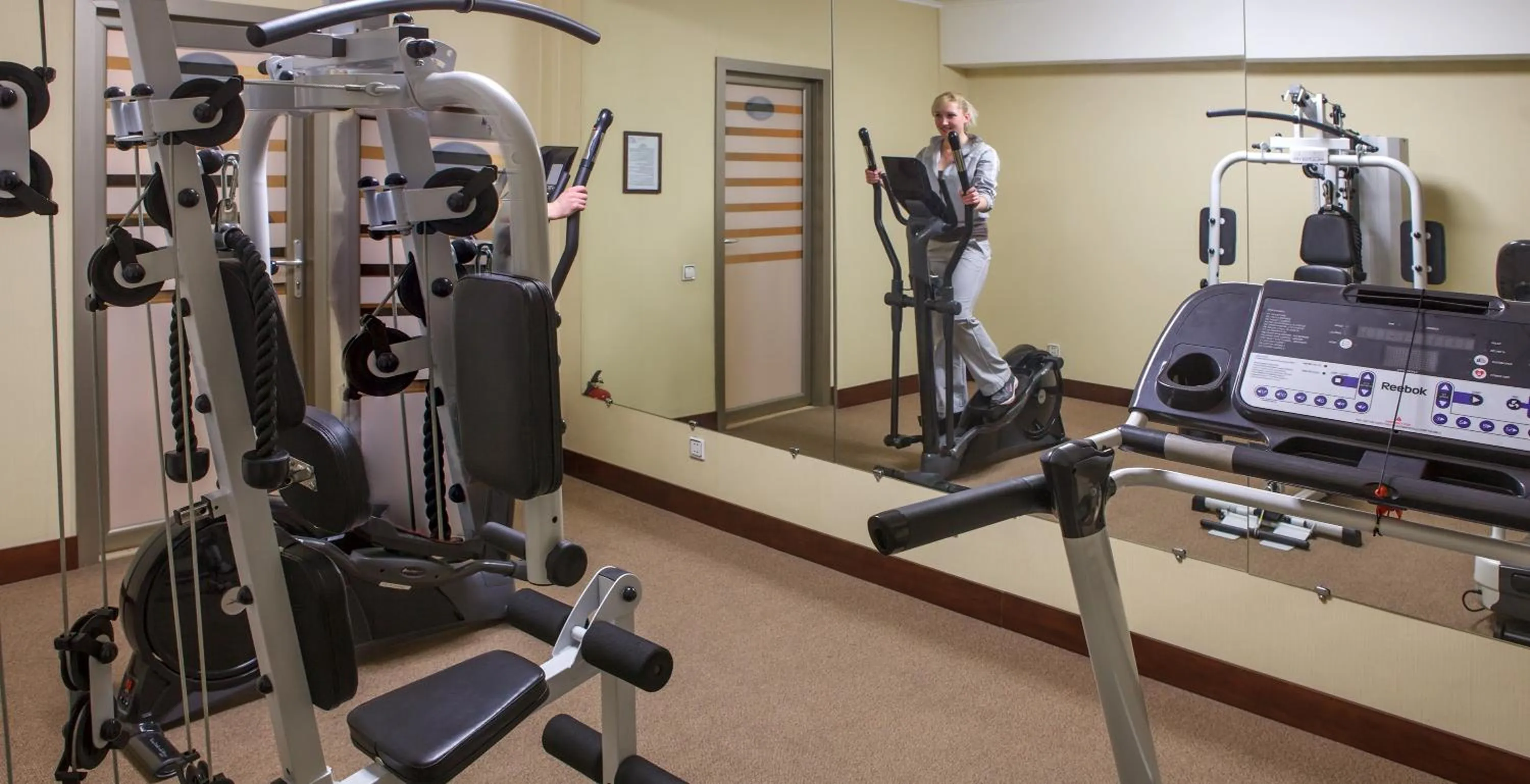 Fitness centre/facilities in Voyage Hotel