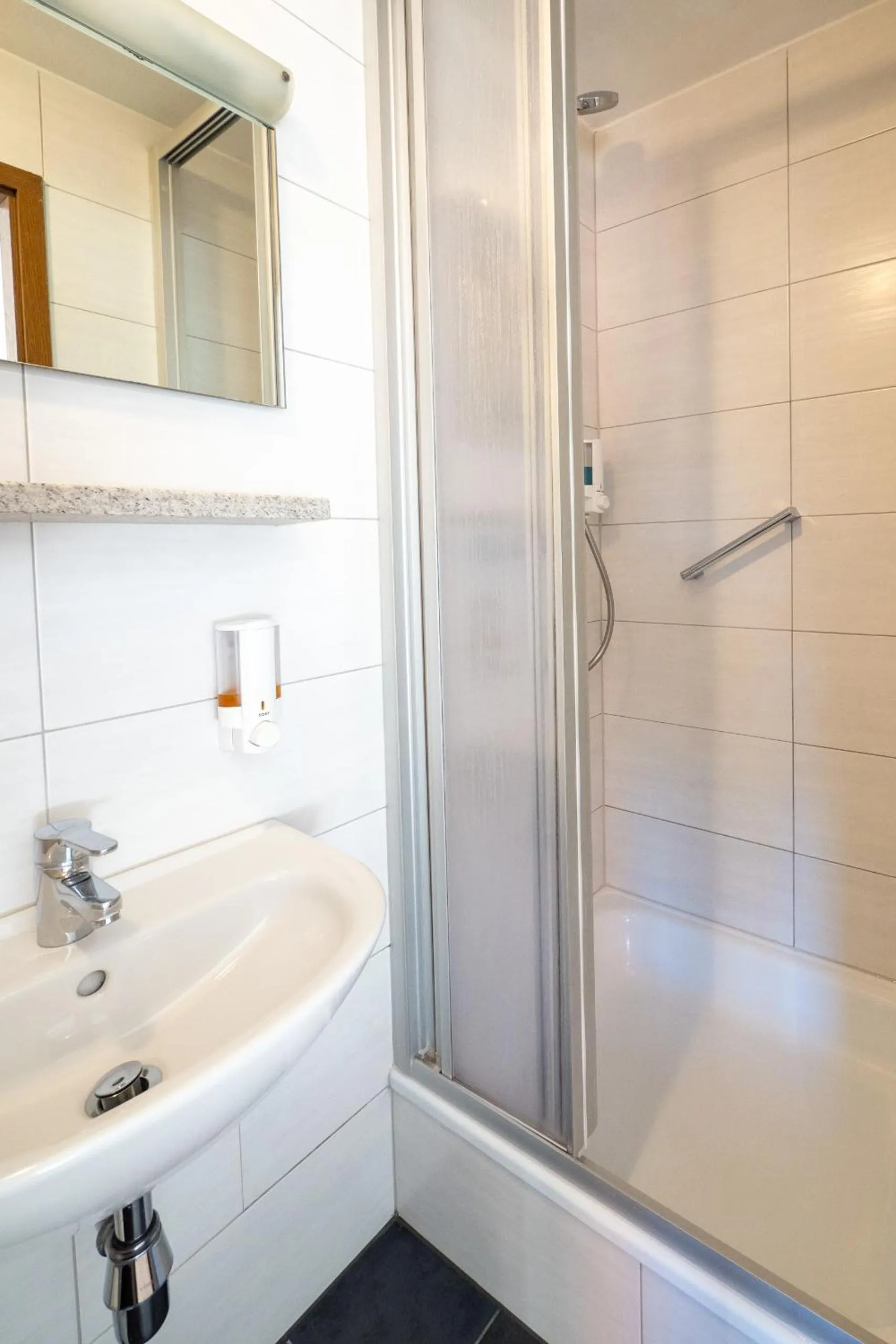 Bathroom in B&B Hotel Heimgartl