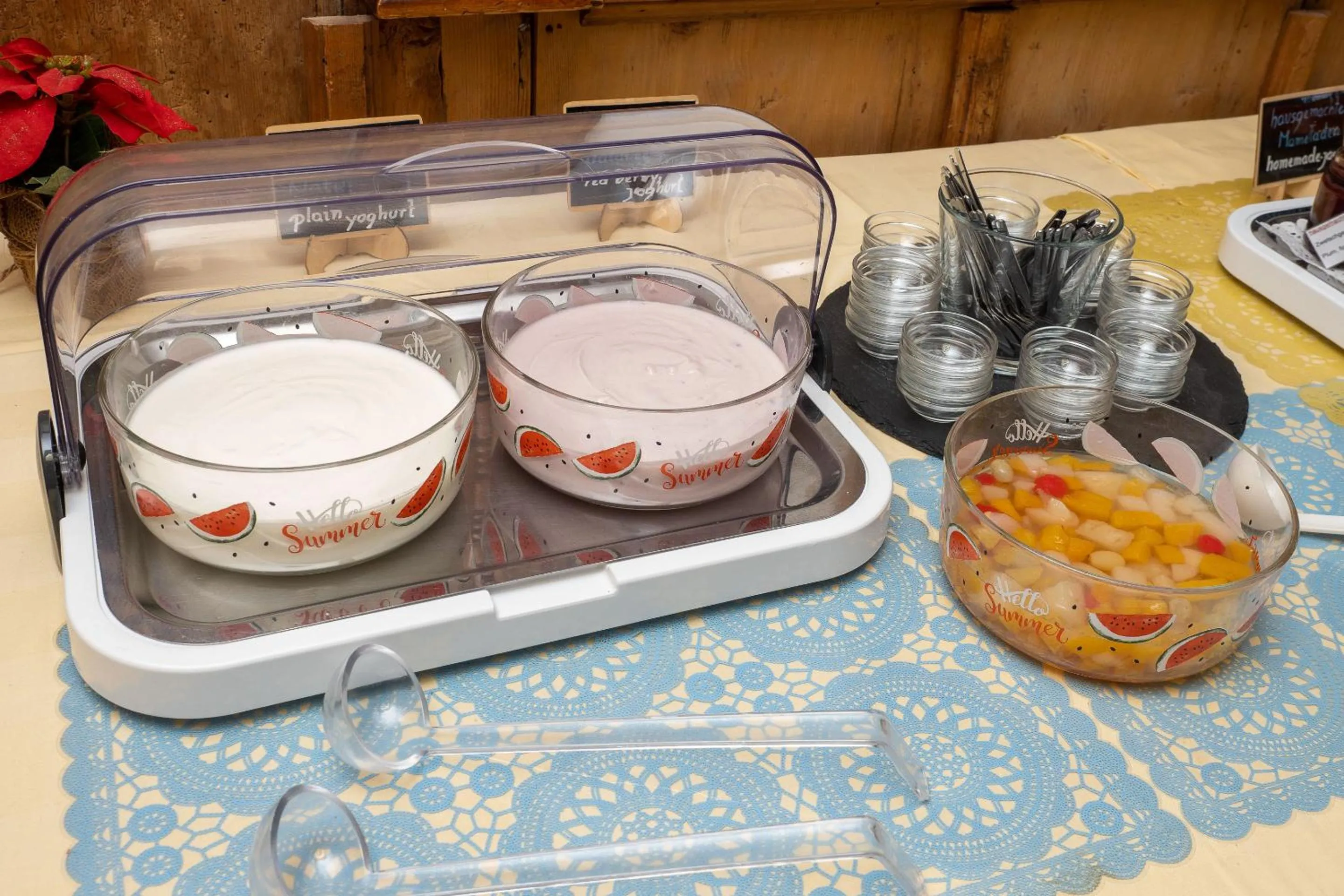 Dining area in Hotel Heimgartl