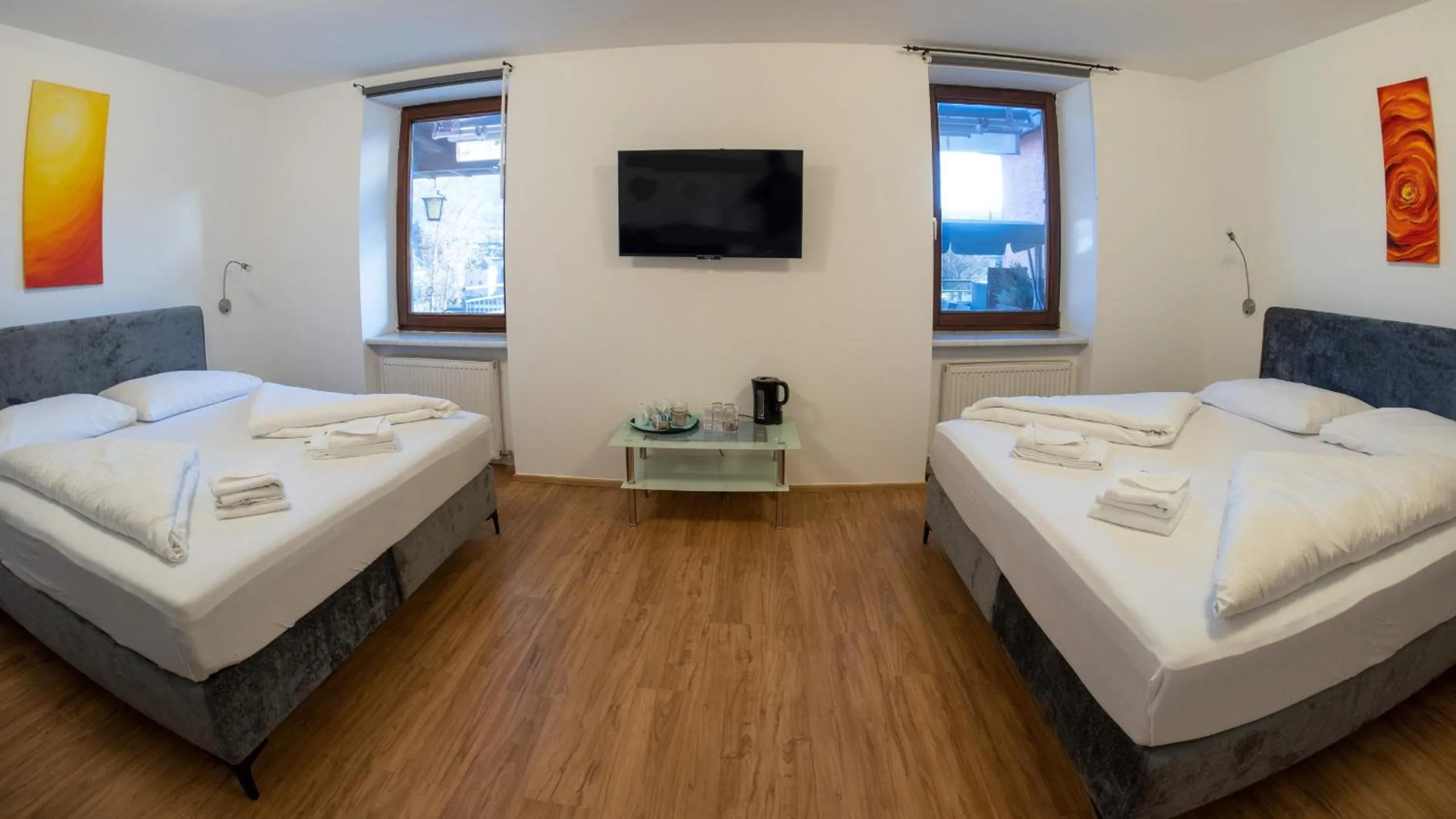 Bedroom, Bed in B&B Hotel Heimgartl