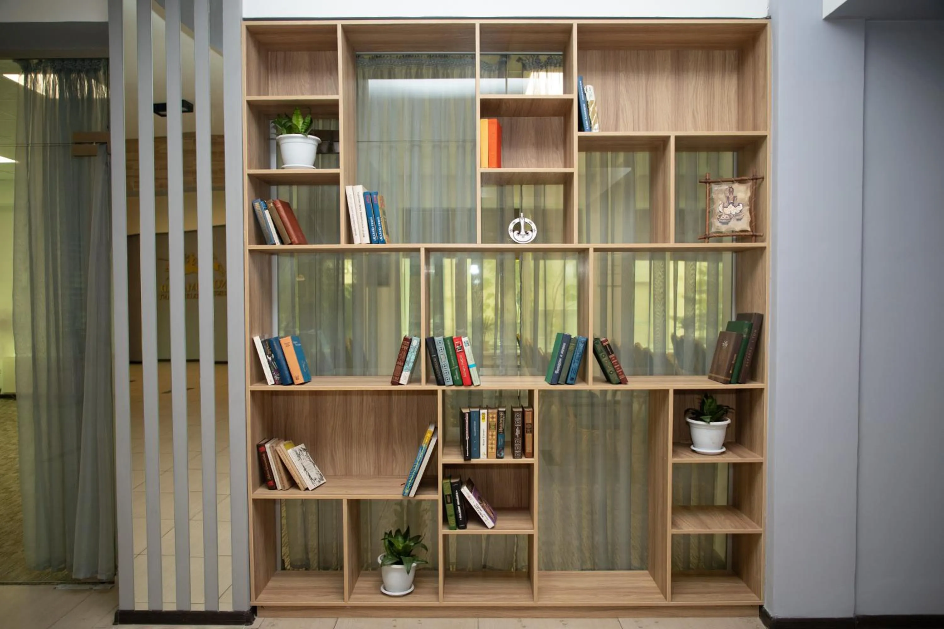 Library in Astra Hotel