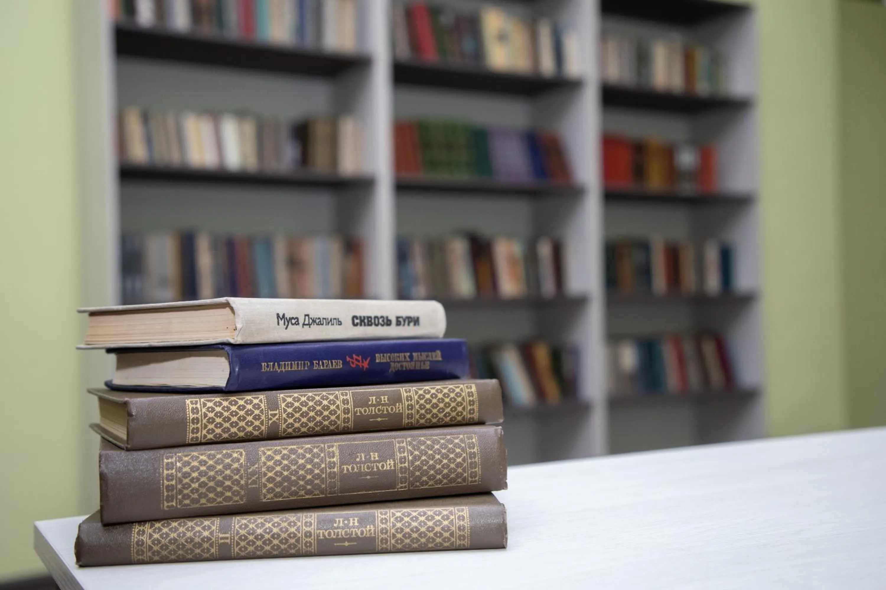 Library in Astra Hotel