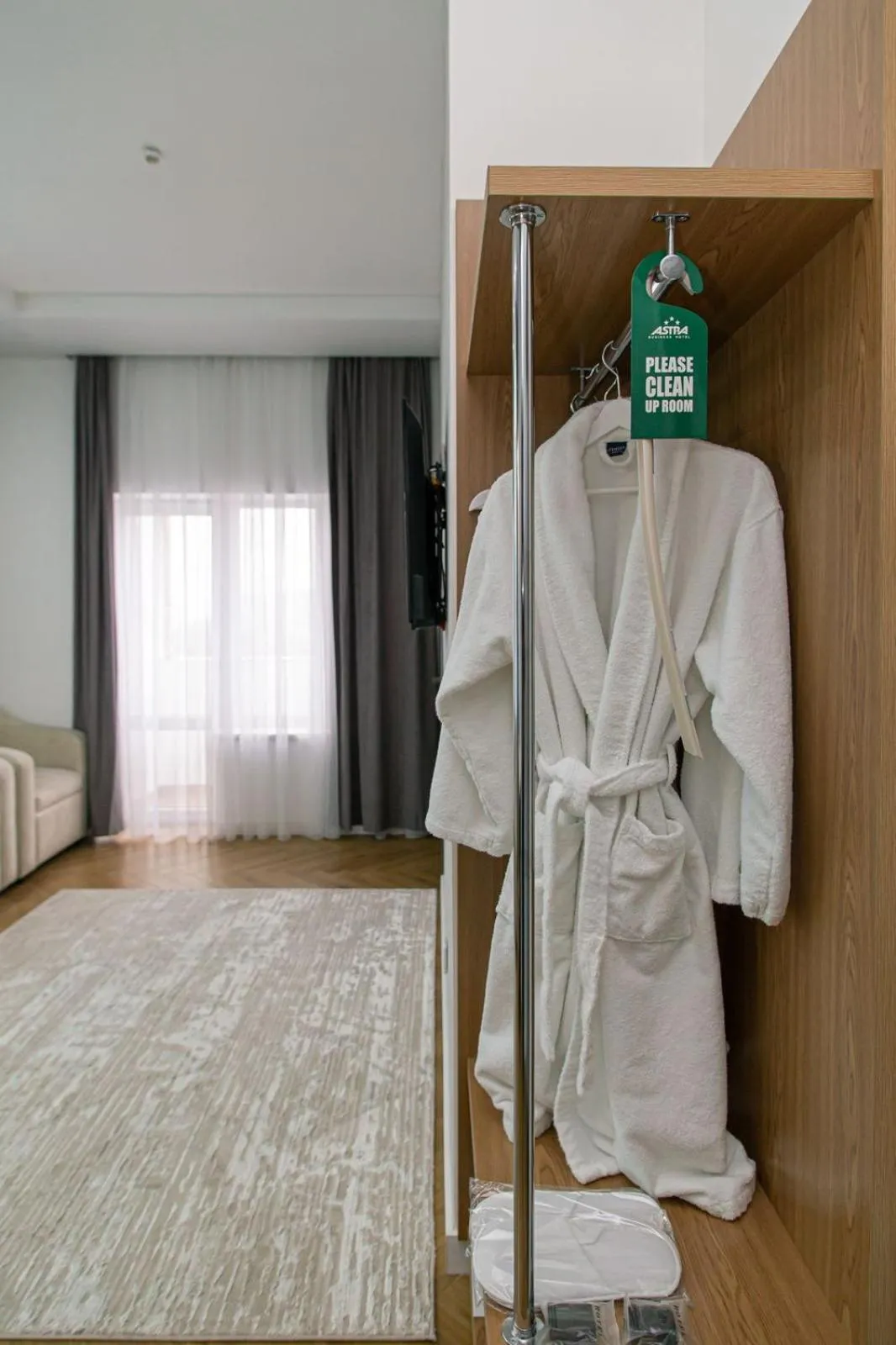 wardrobe in Astra Hotel