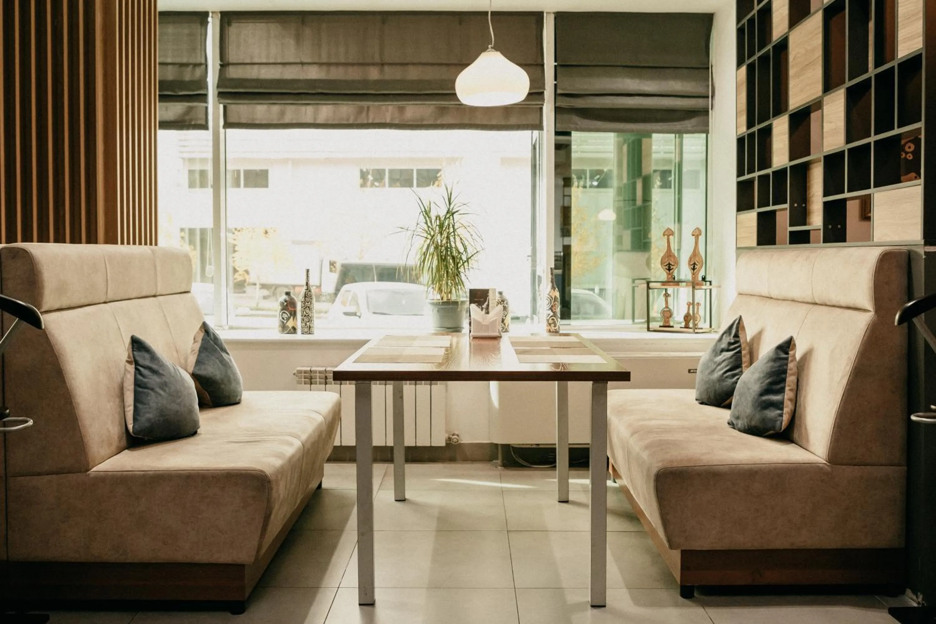 Dining area in Astra Hotel