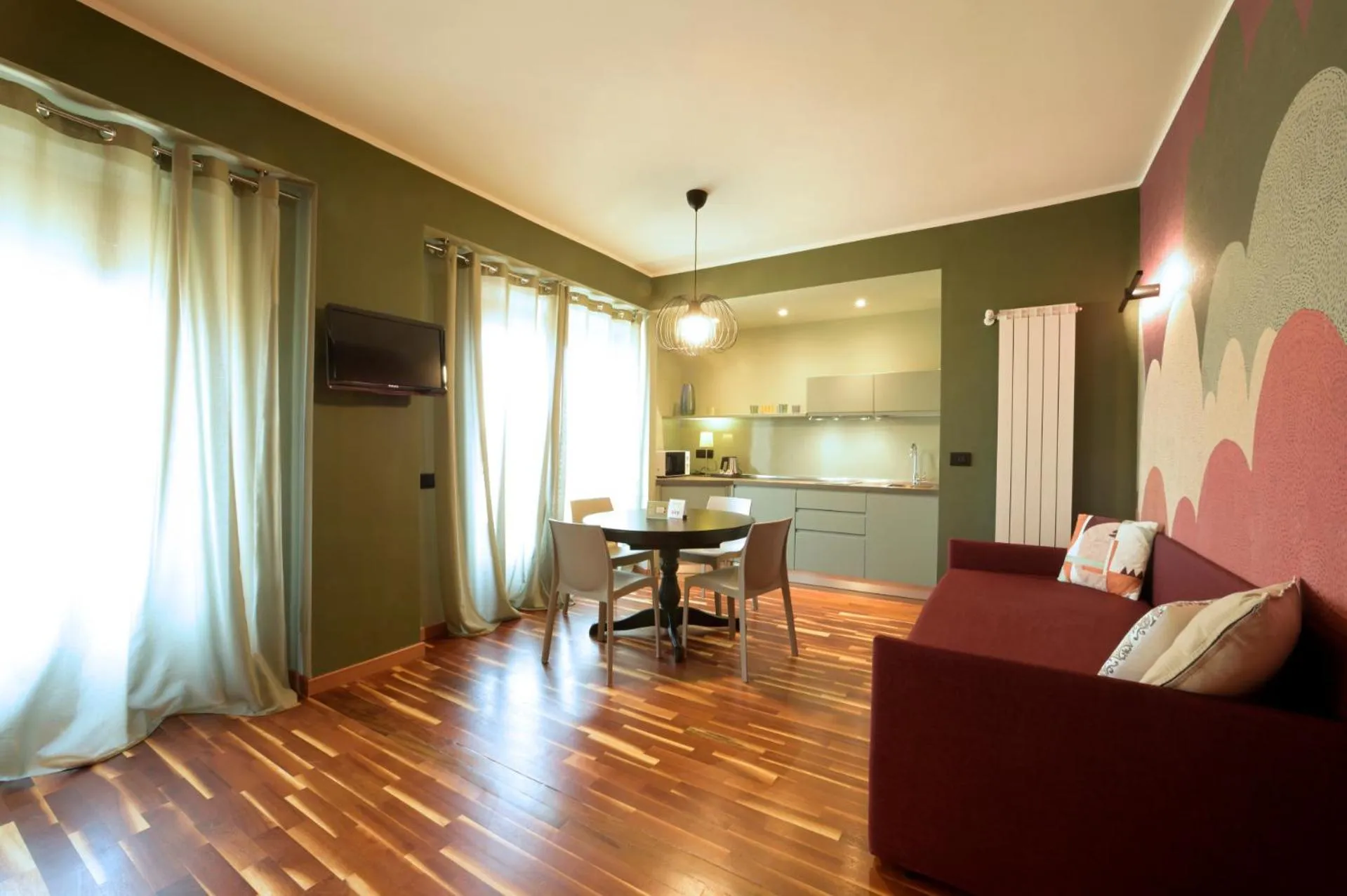 Living room in Hotel Bristol