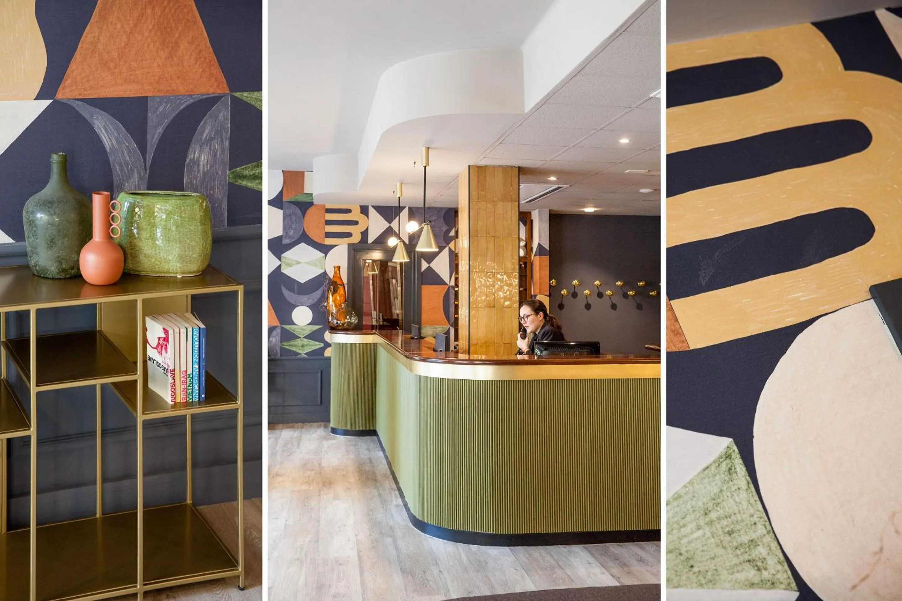 Lobby or reception in Hotel Bristol