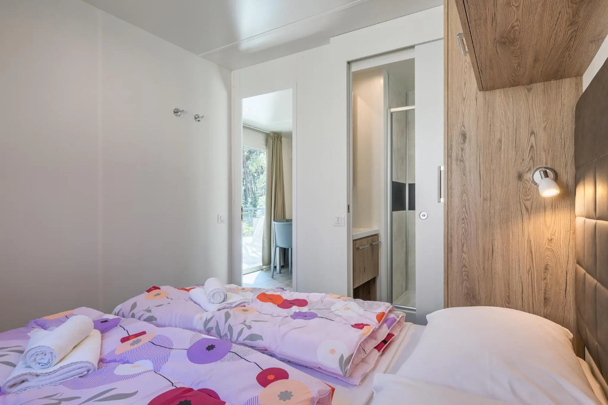 Bed in Mobile Homes Camping Santa Marina, Lanterna