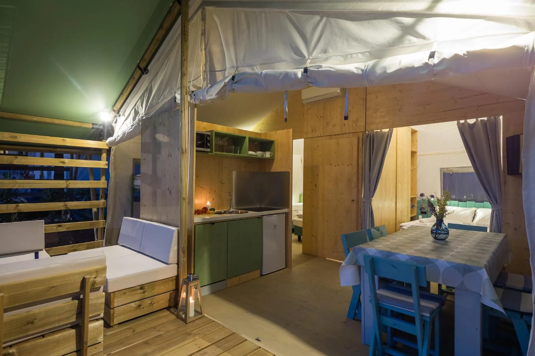 Photo of the whole room, Bed in Mobile Homes Camping Santa Marina, Lanterna