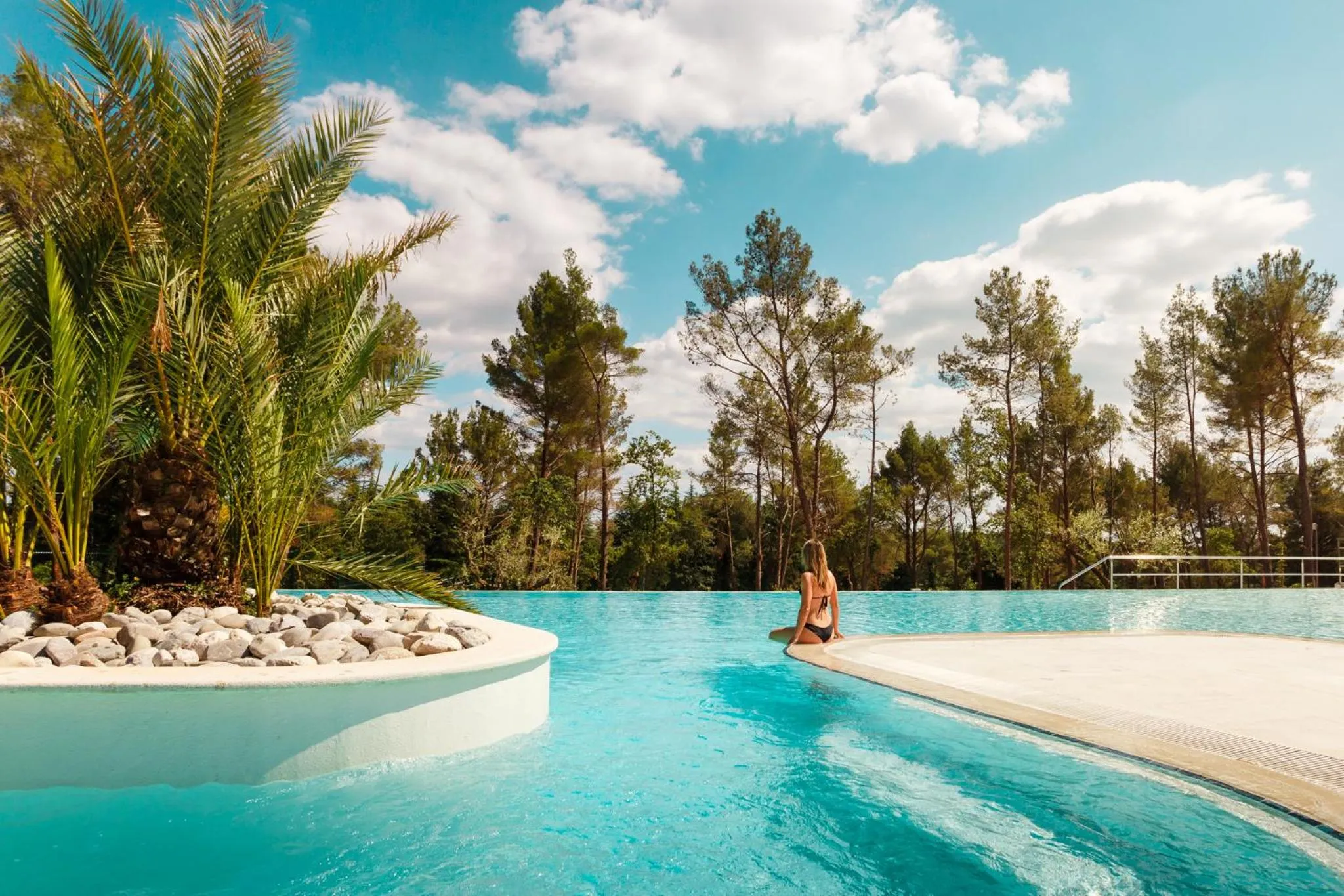 Swimming pool in Mobile Homes Camping Santa Marina, Lanterna