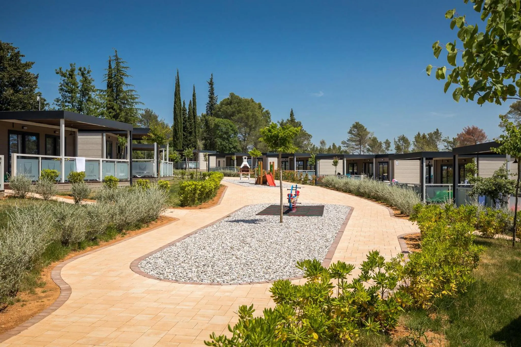 Property building in Mobile Homes Camping Santa Marina, Lanterna