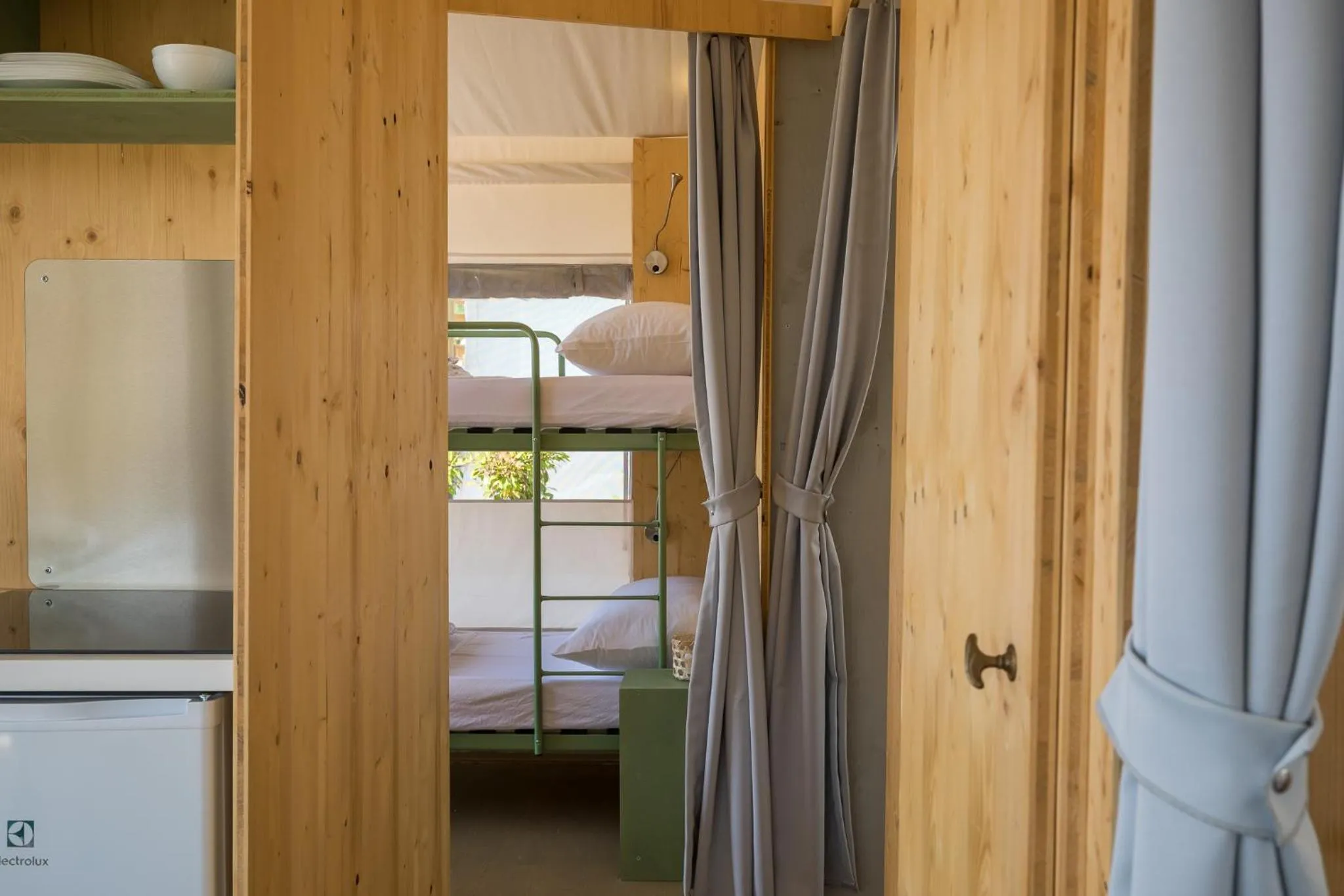 bunk bed, Bed in Mobile Homes Camping Santa Marina, Lanterna
