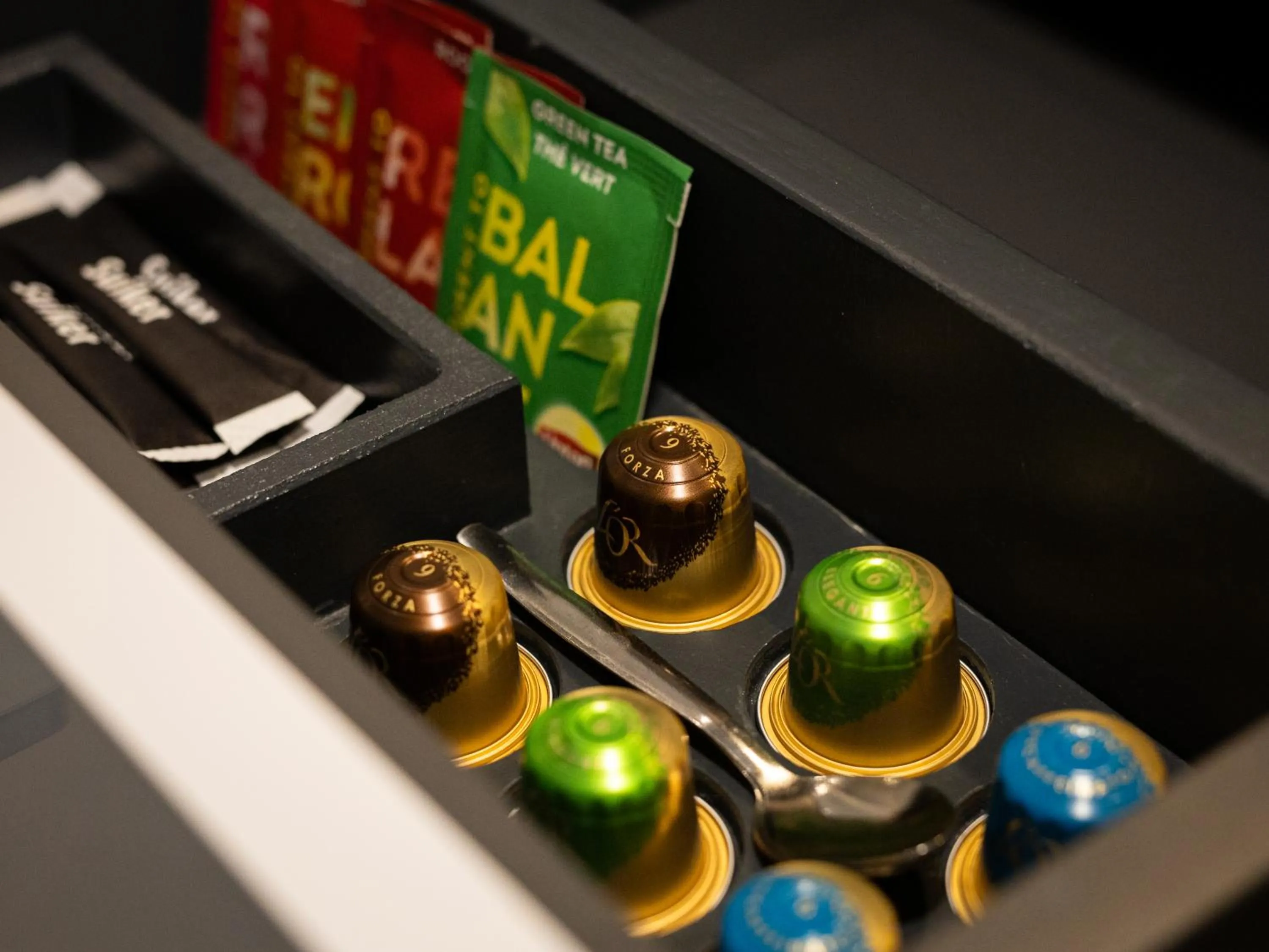 Coffee/tea facilities in Hotel Lumen Zwolle