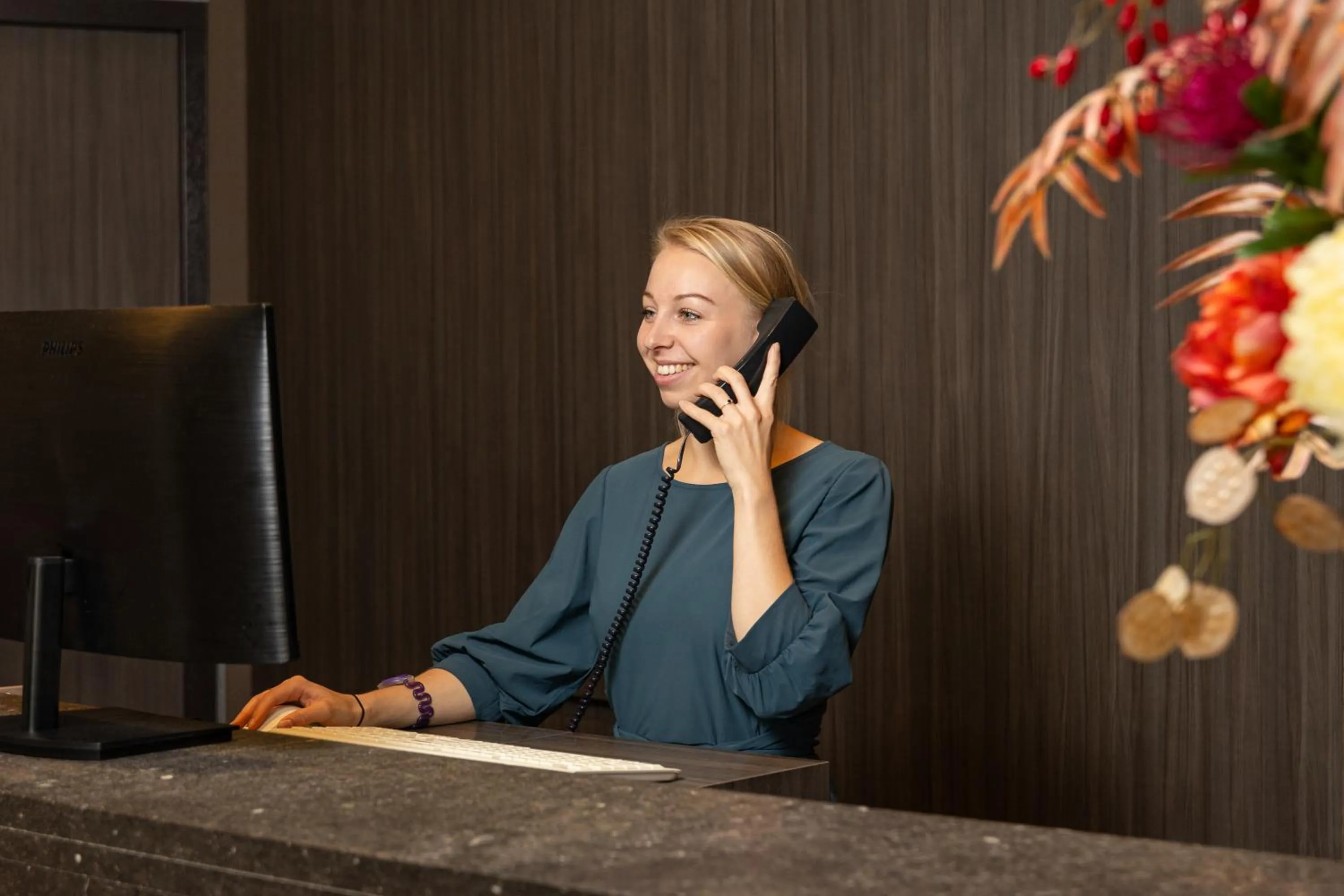 Lobby or reception in Hotel Lumen Zwolle