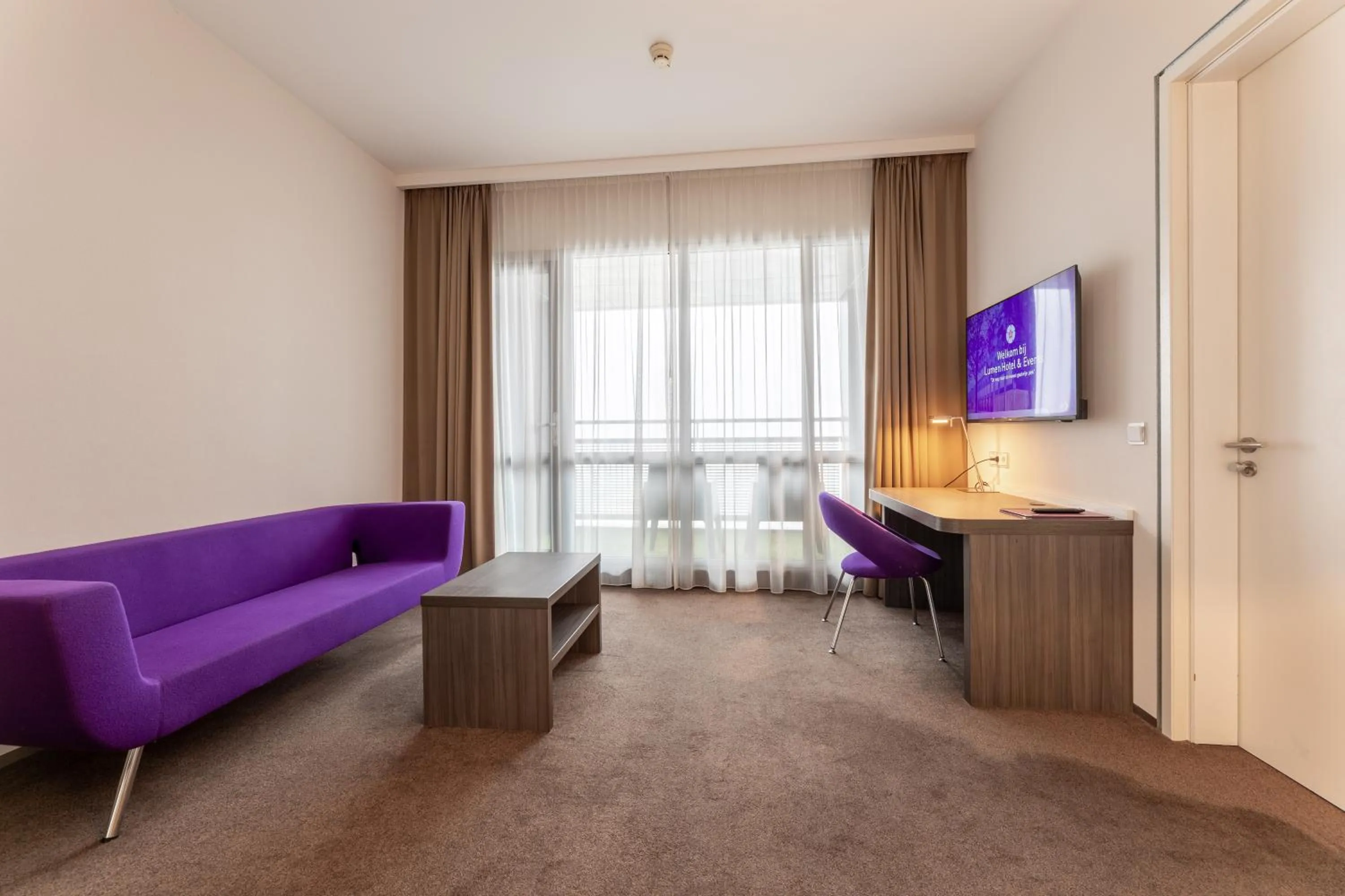 Living room in Hotel Lumen Zwolle