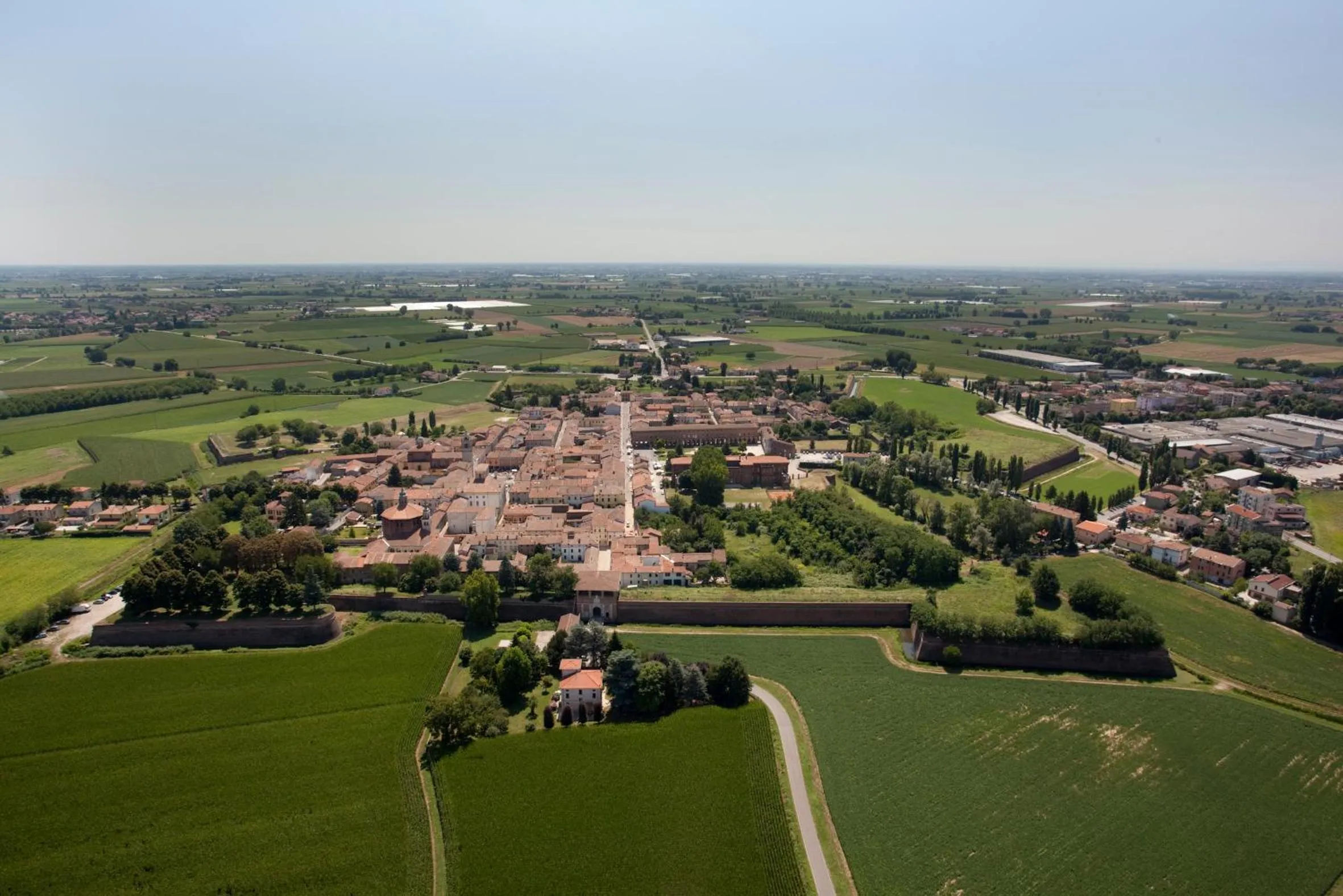 Bird's eye view in Albergo Giulia Gonzaga
