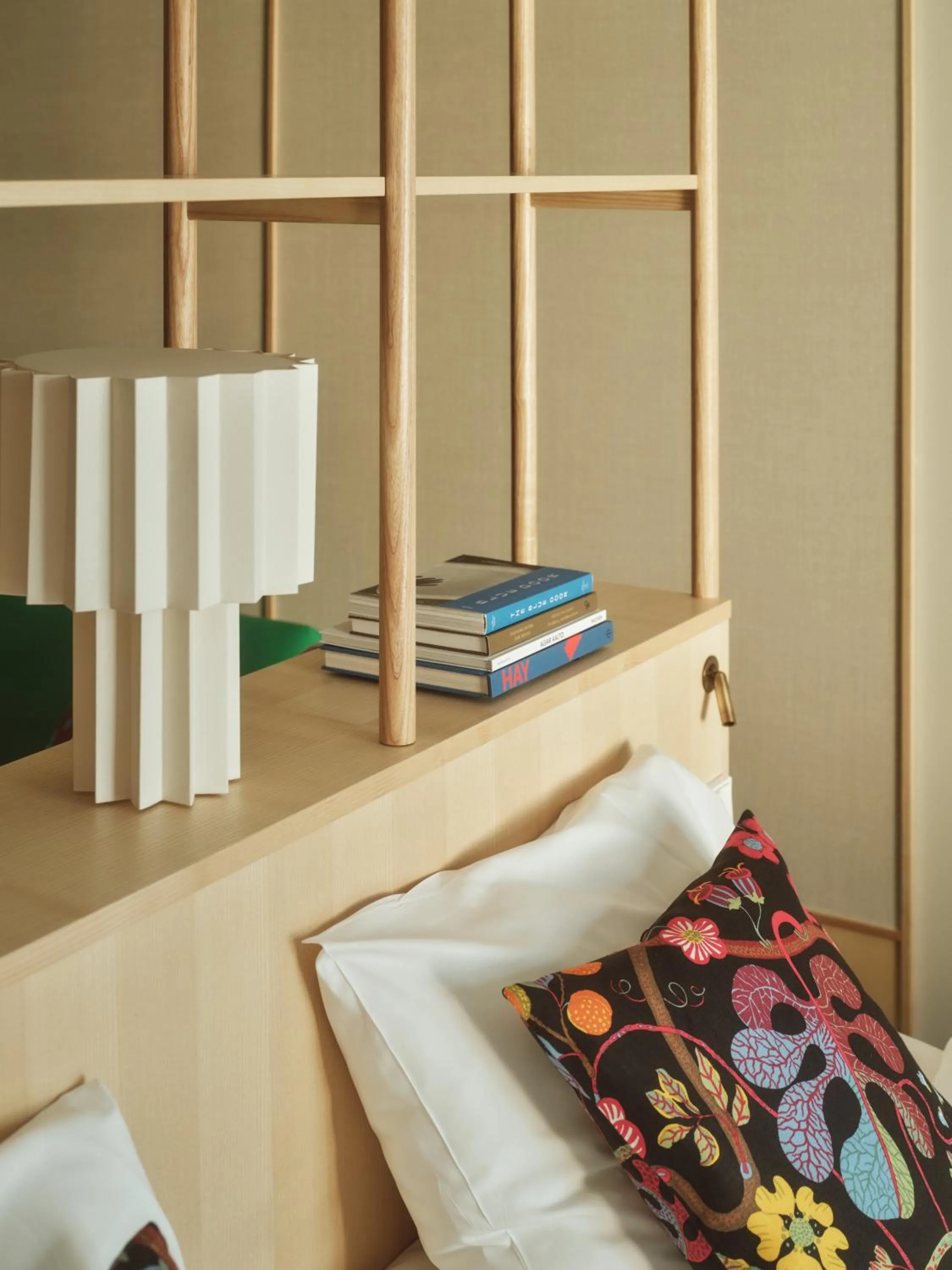 Bed in Hotel Hanasaari