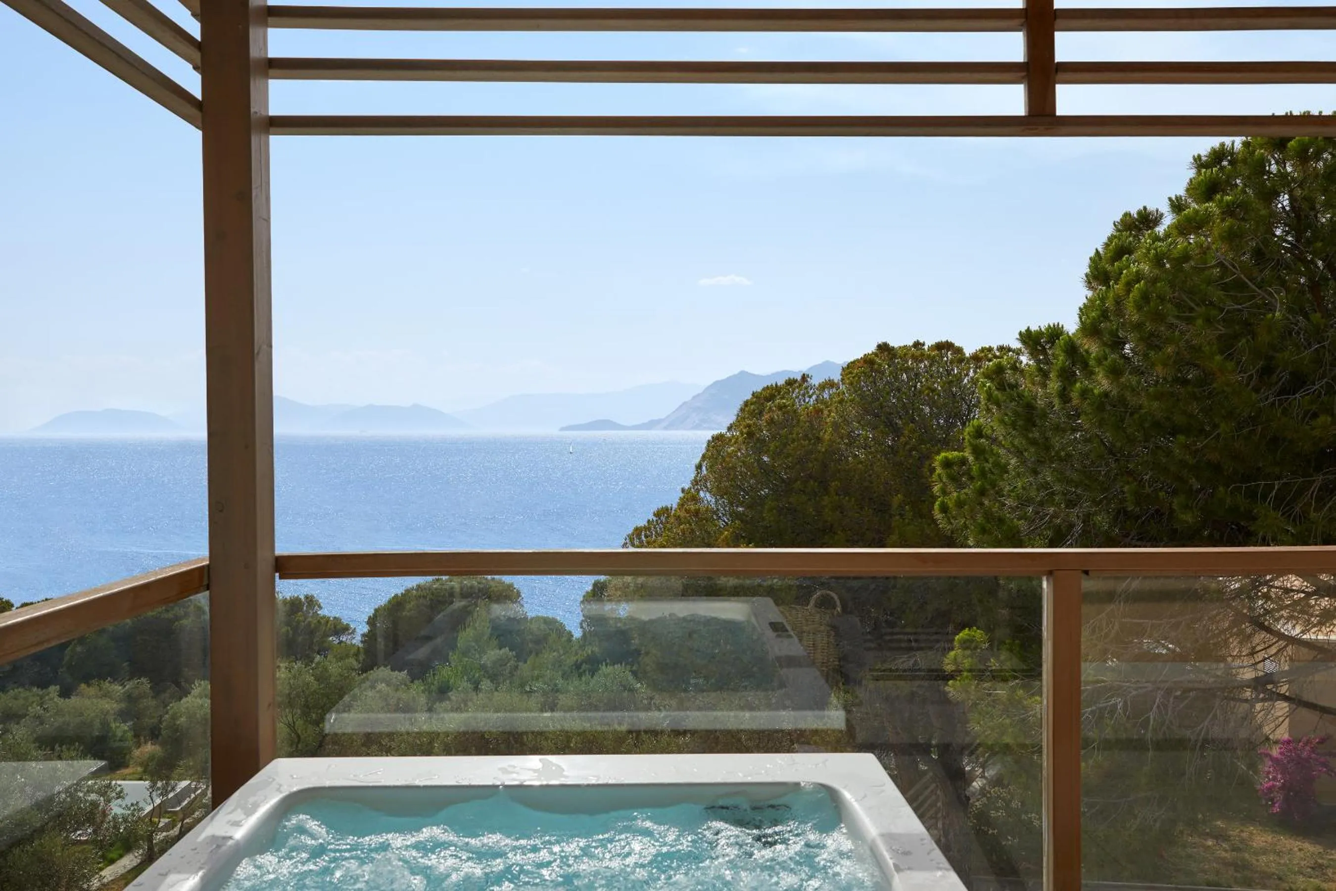 Hot Tub in ELIVI Skiathos