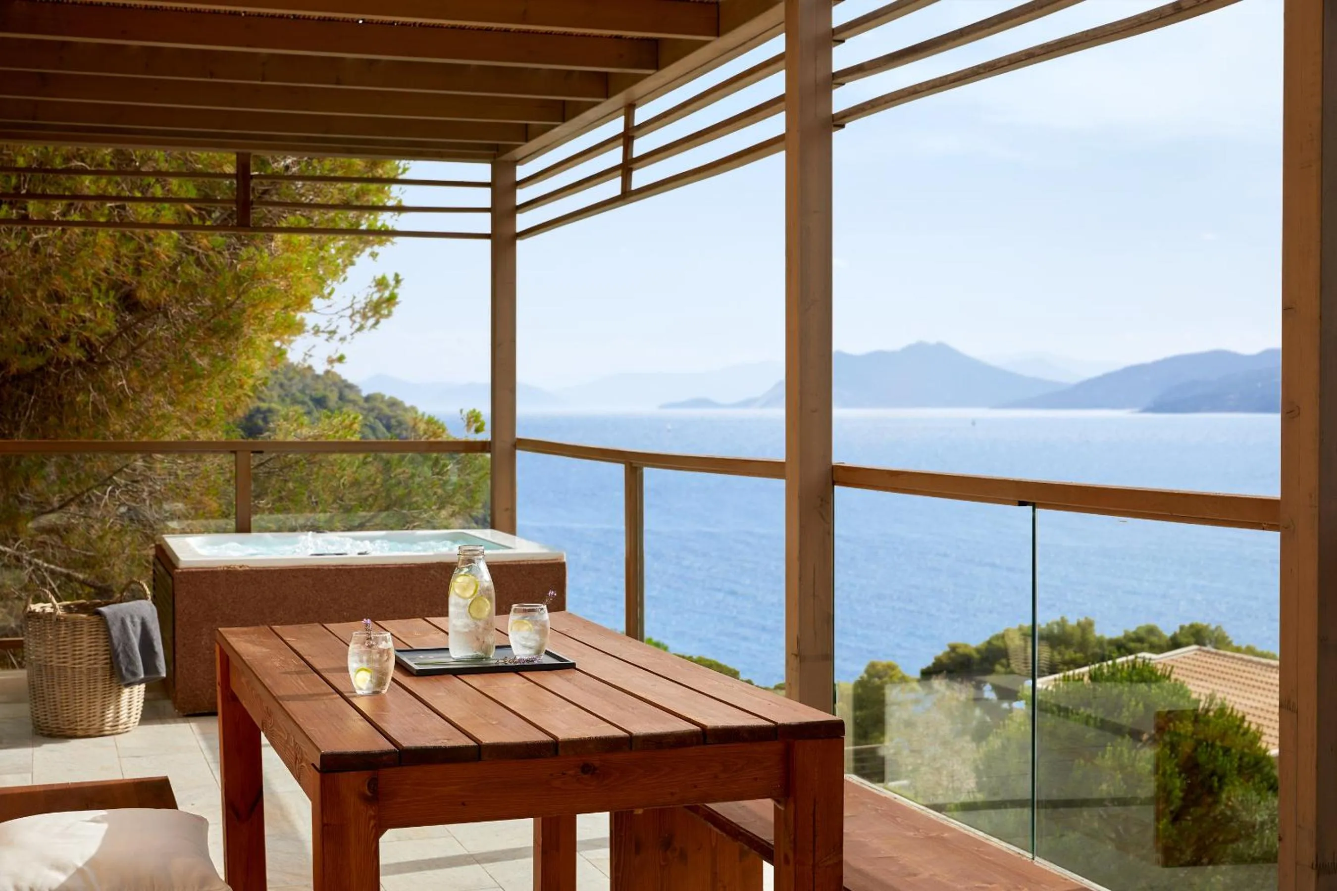 Balcony/Terrace in ELIVI Skiathos
