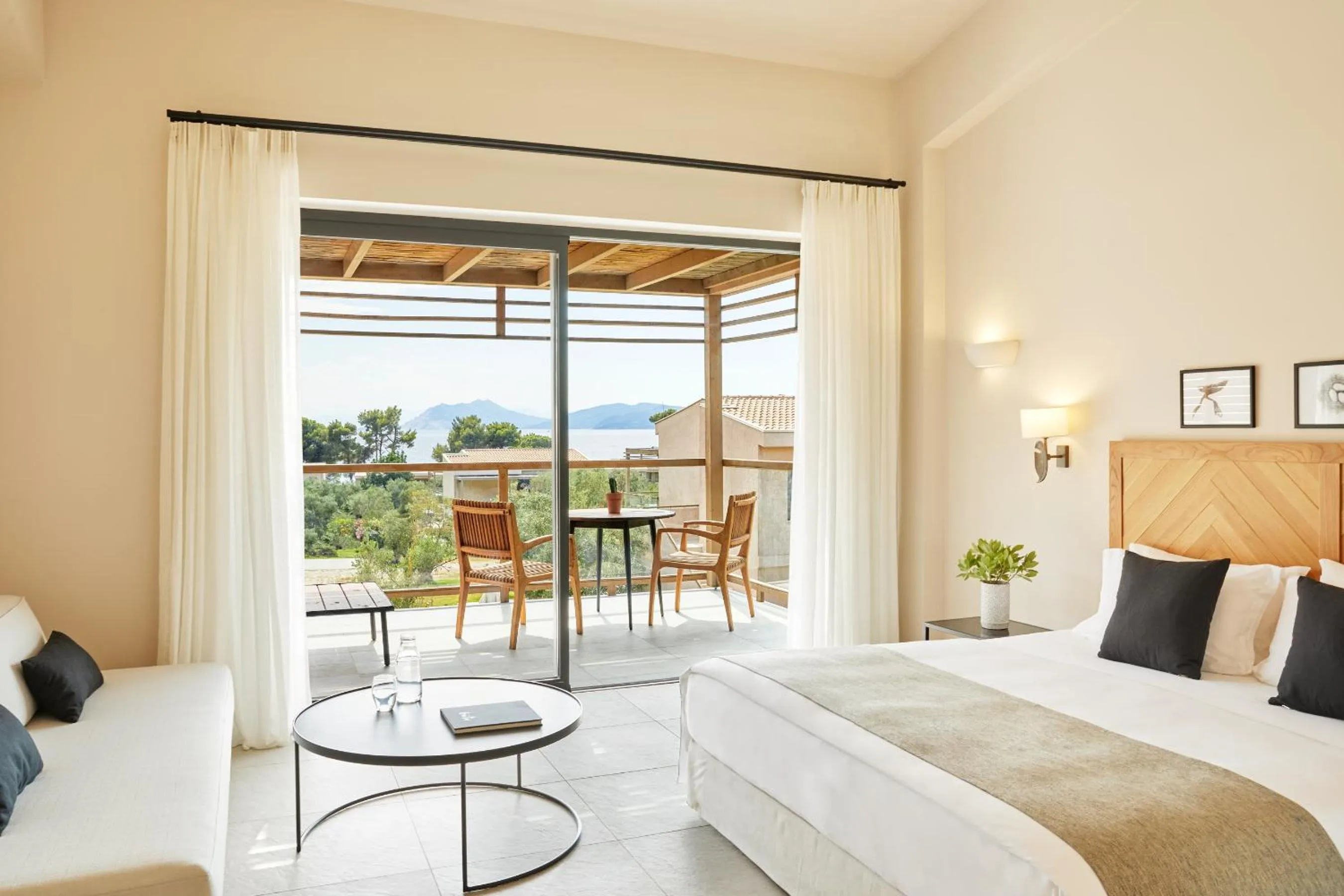 Bedroom, Bed in ELIVI Skiathos