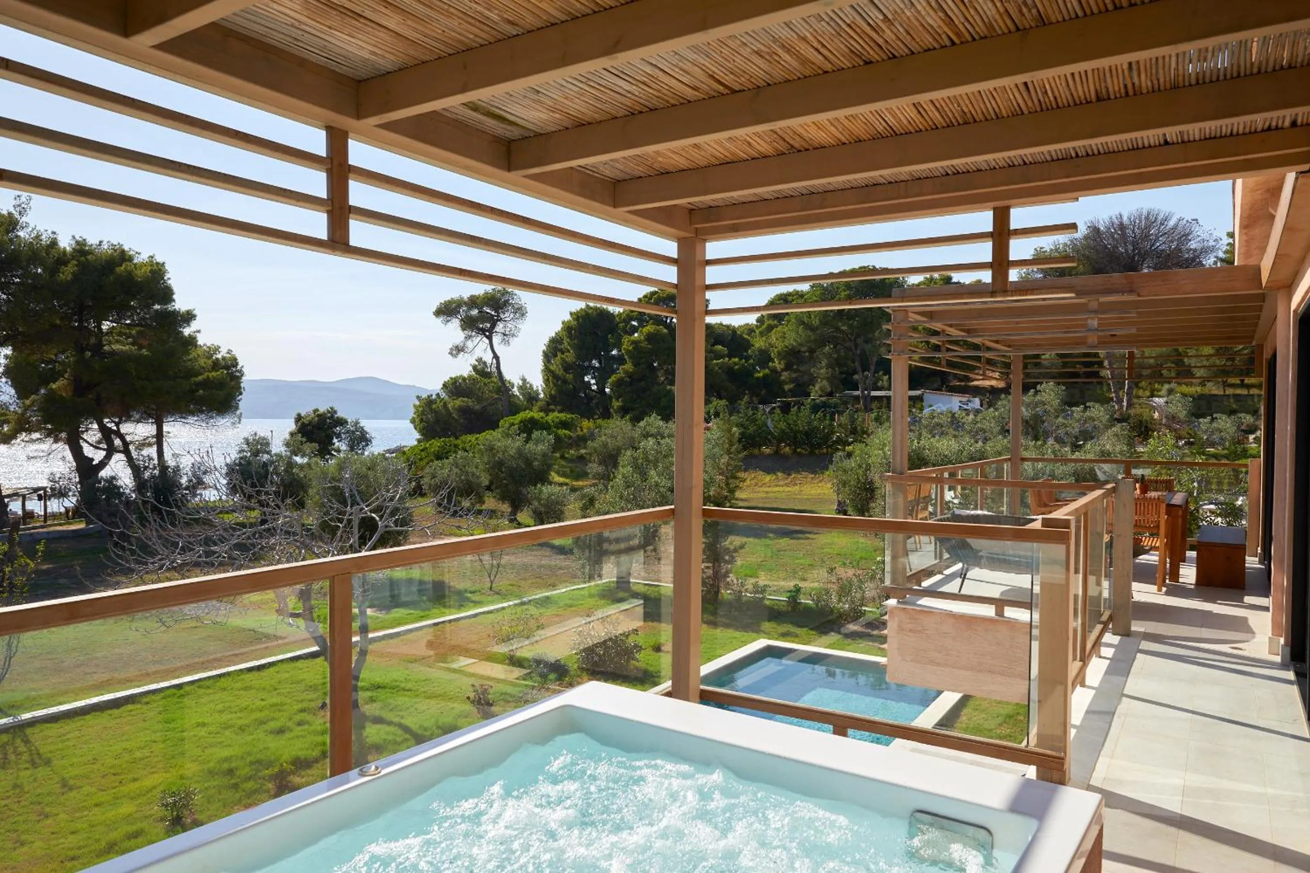 Hot Tub in ELIVI Skiathos