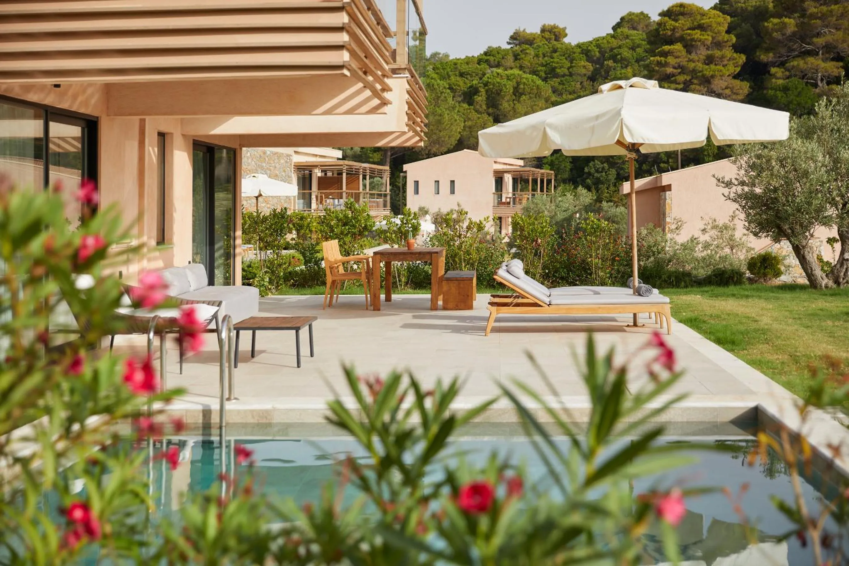 Swimming pool in ELIVI Skiathos