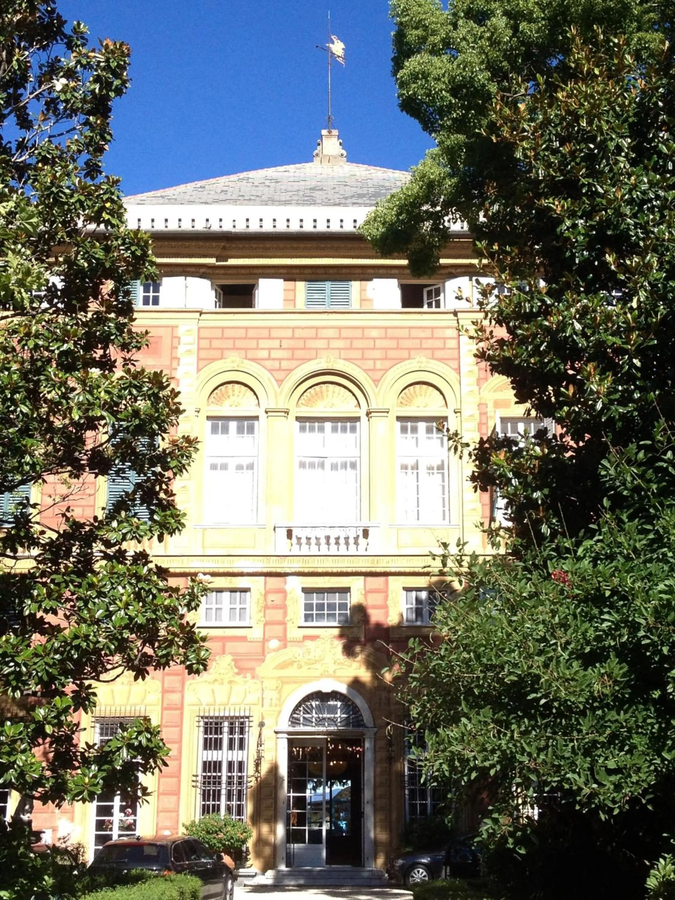 Facade/entrance in Grand Hotel Villa Balbi