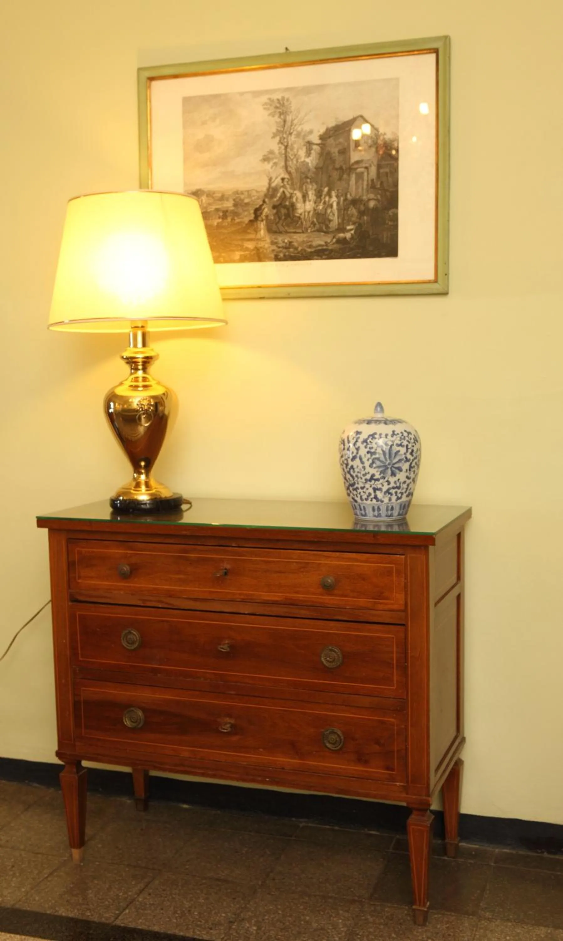 Decorative detail in Grand Hotel Villa Balbi