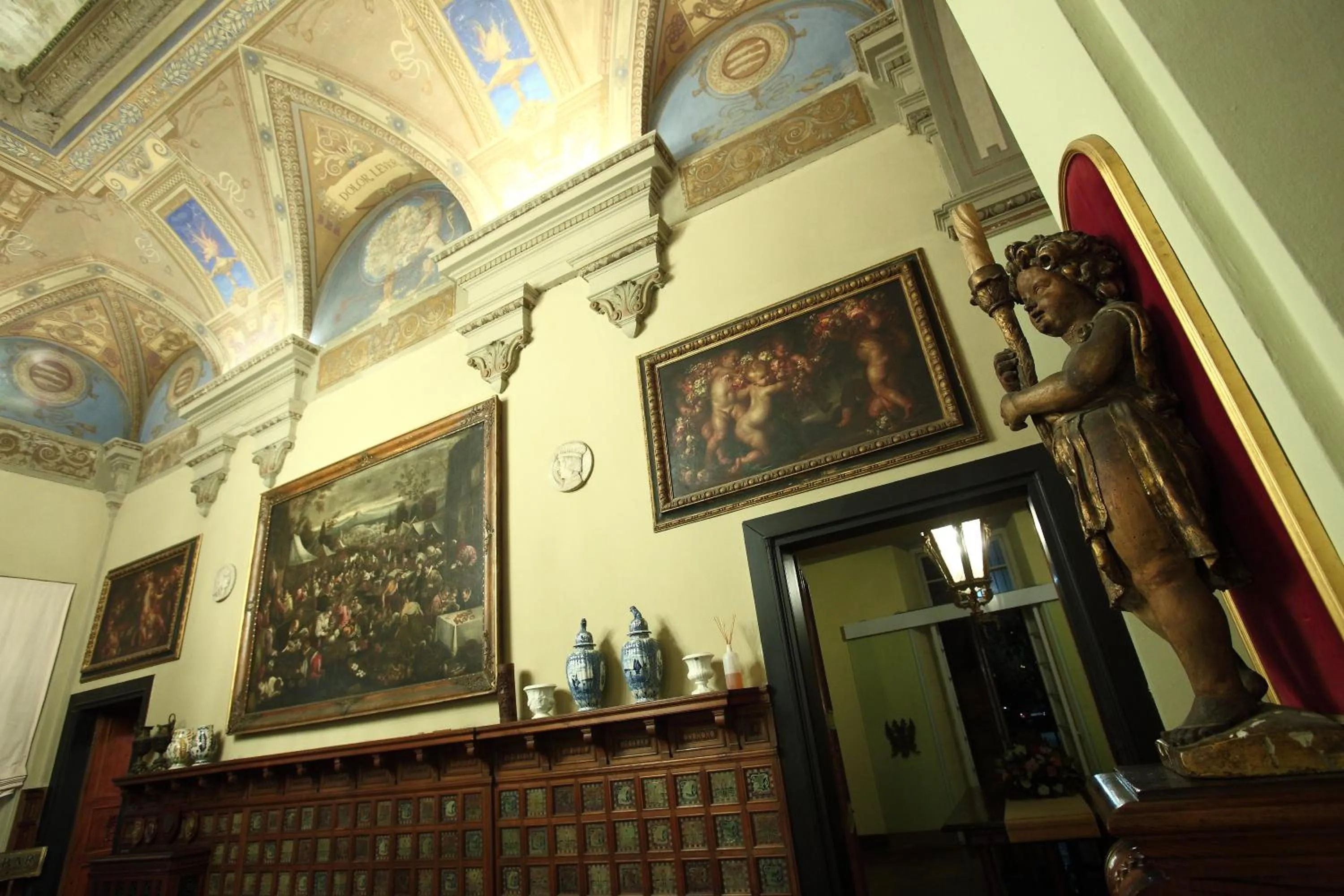 Decorative detail in Grand Hotel Villa Balbi