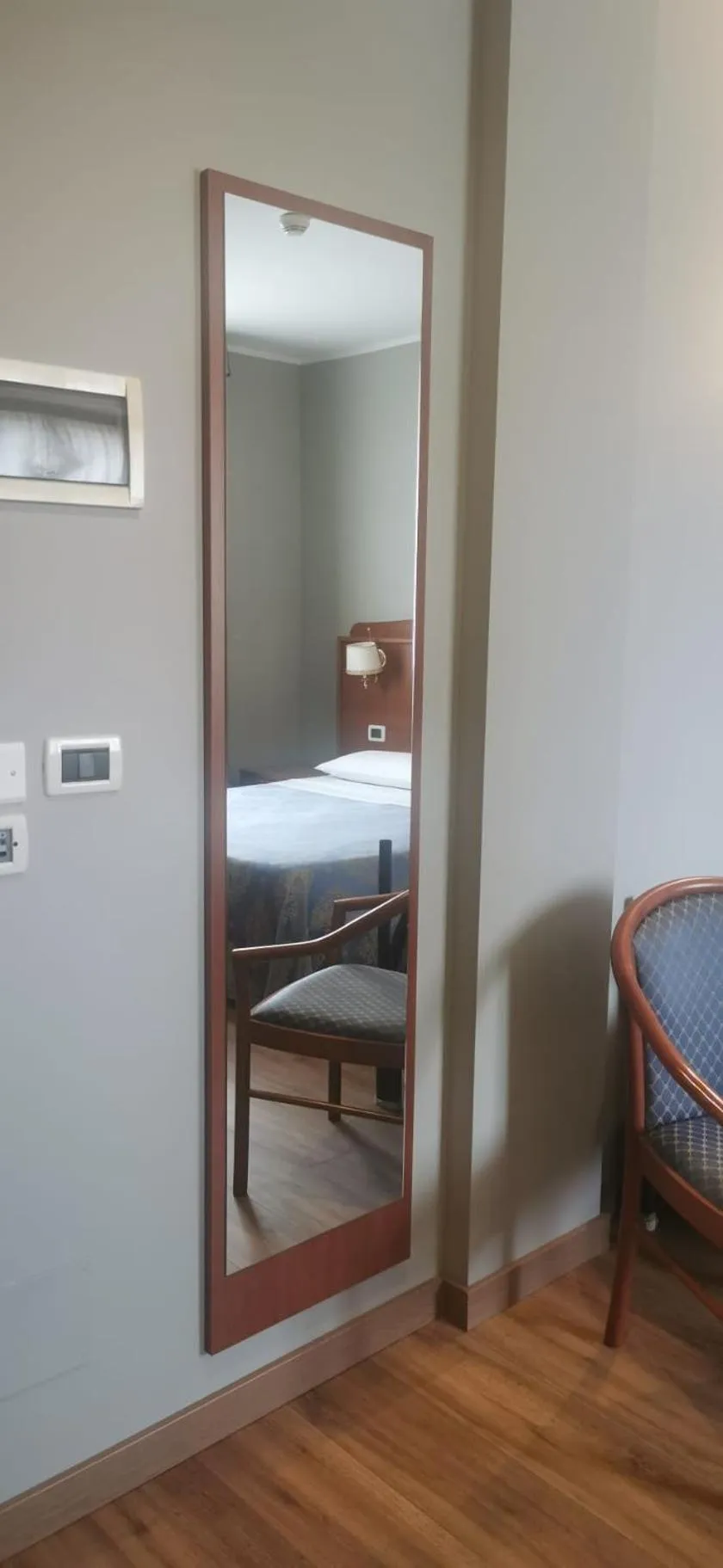 Bathroom, Bed in Hotel Rigolfo