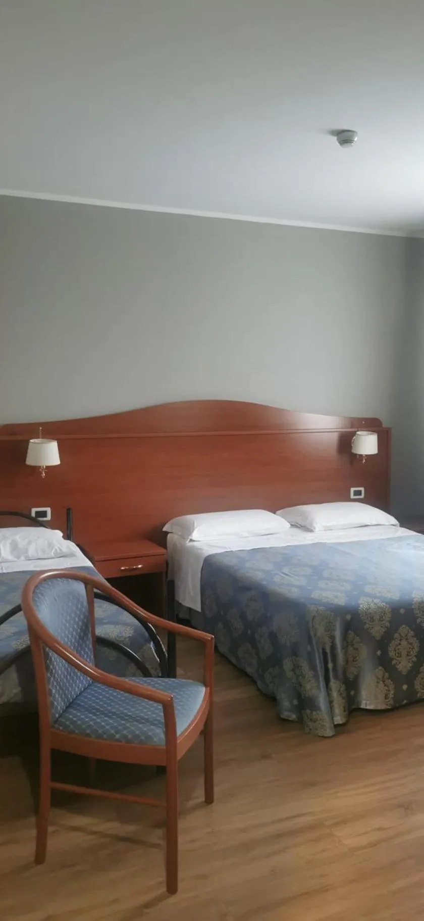 Bed in Hotel Rigolfo