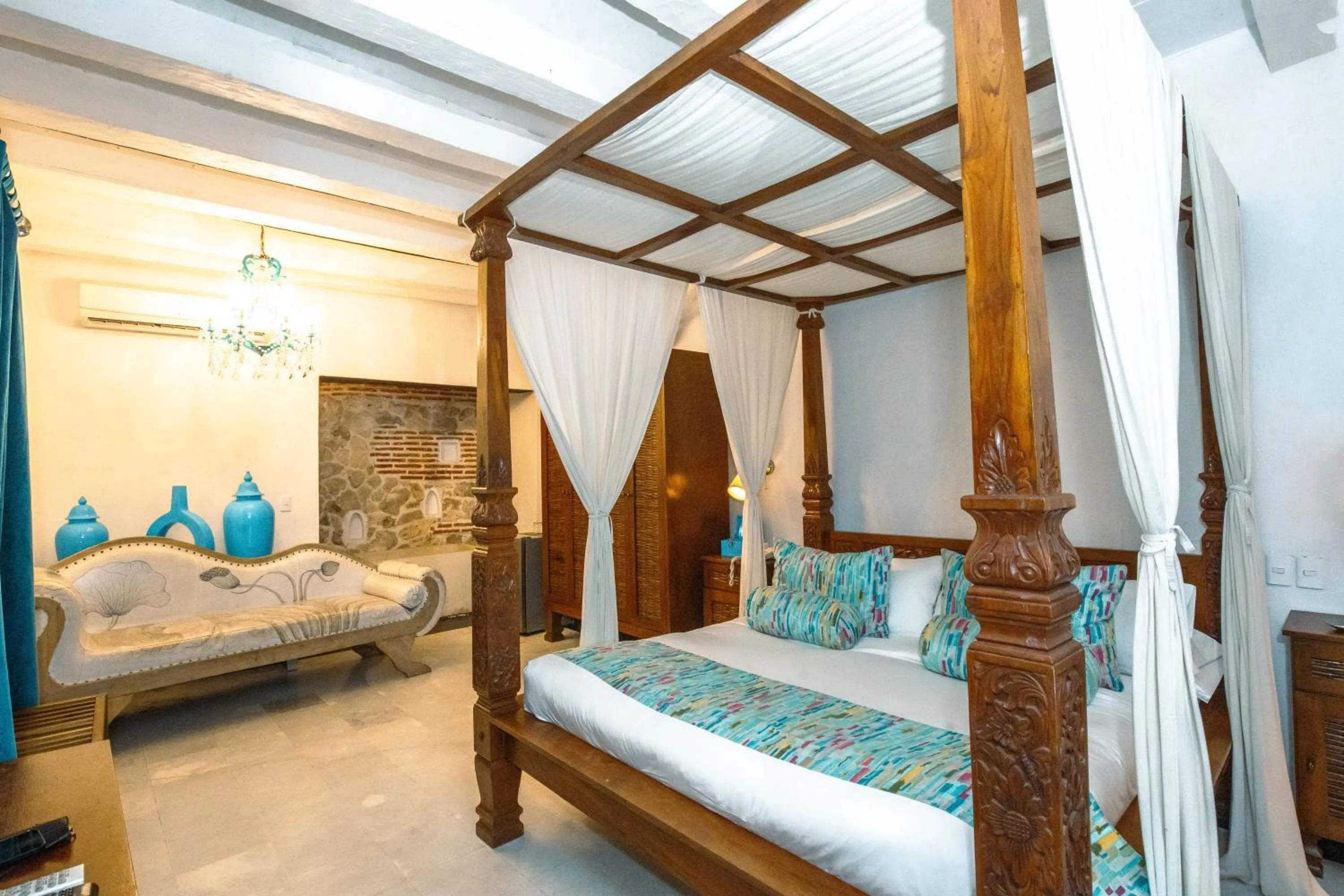 Bed in Hotel Aguamarina Boutique