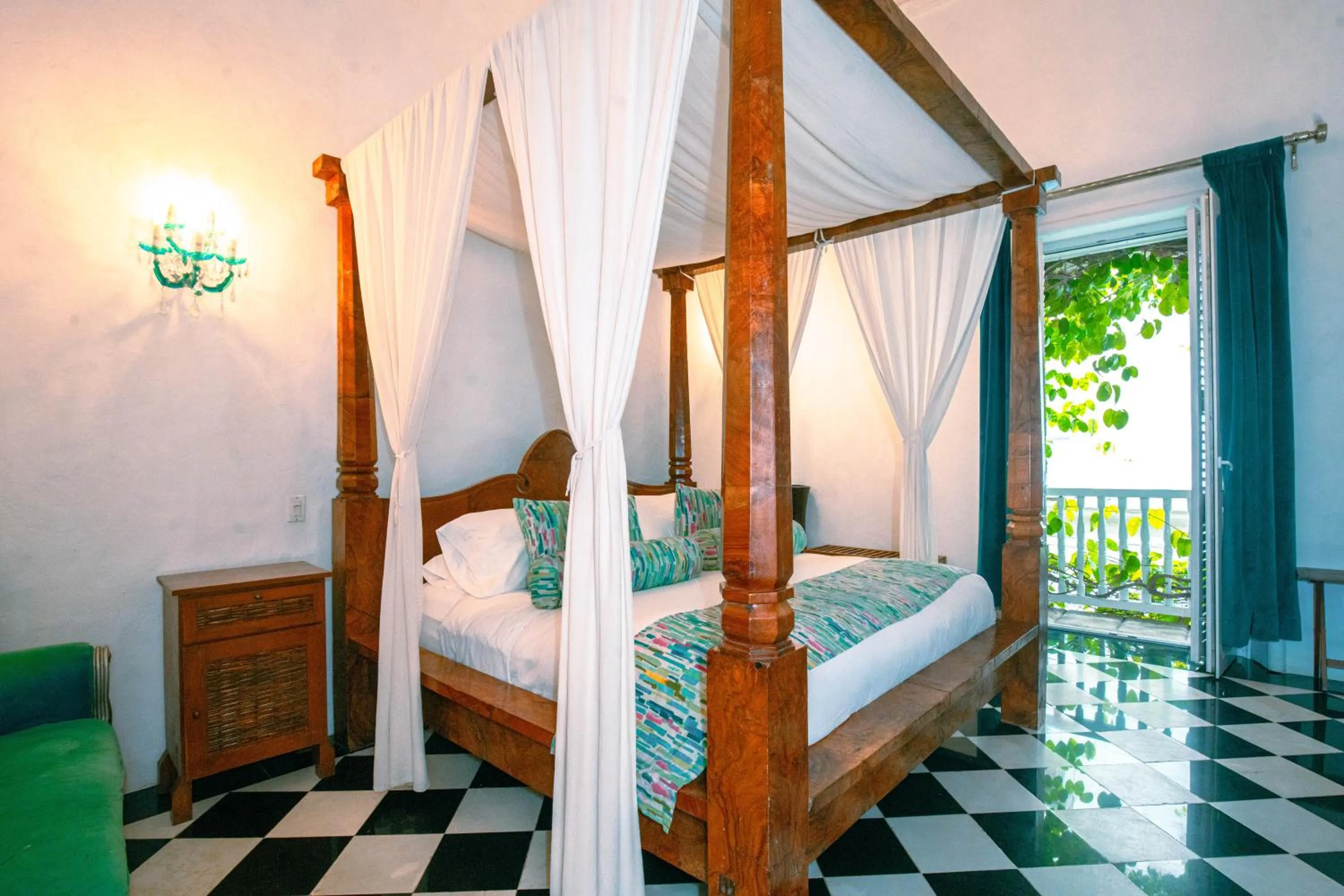 Bed in Hotel Aguamarina Boutique