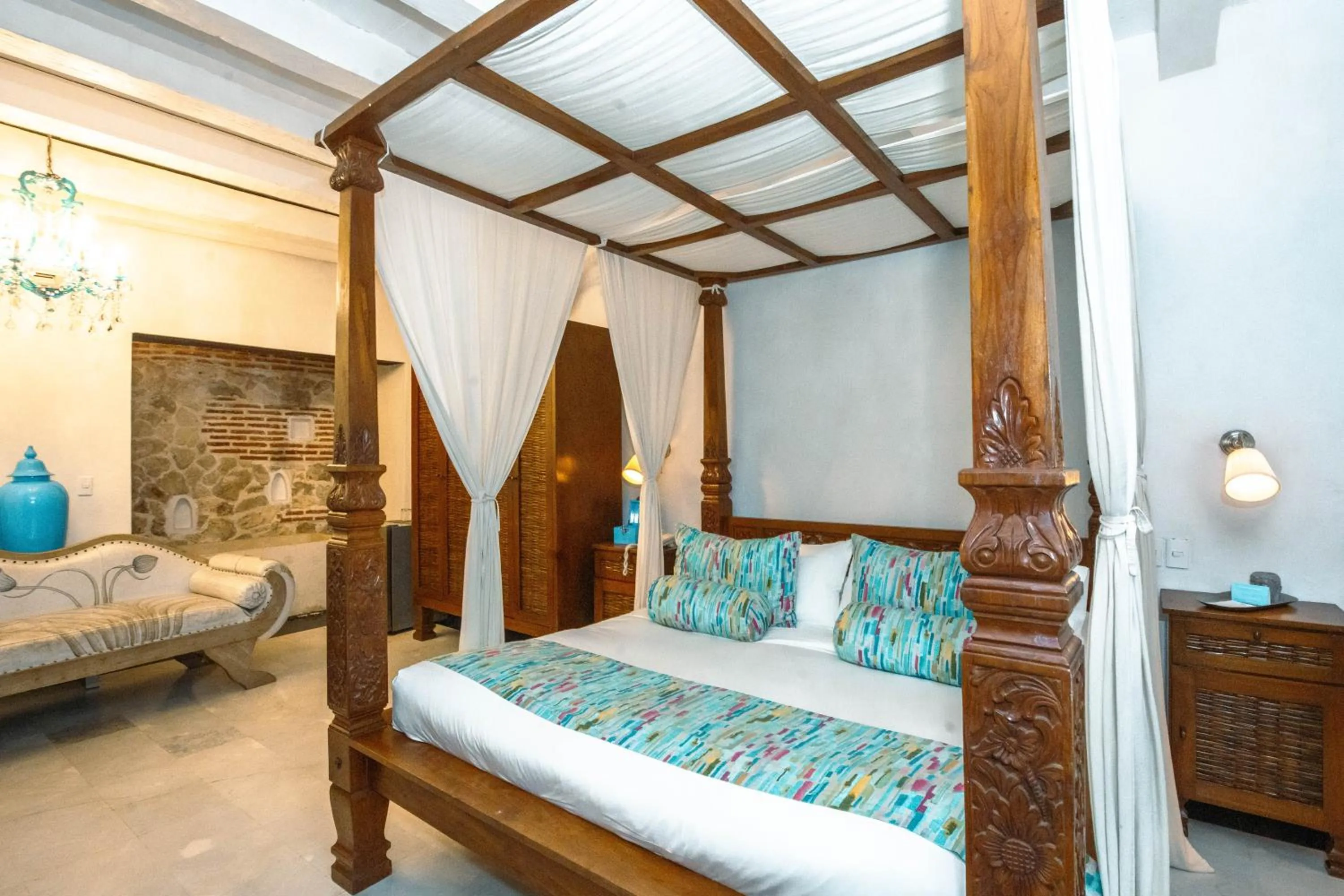 Bed in Hotel Aguamarina Boutique